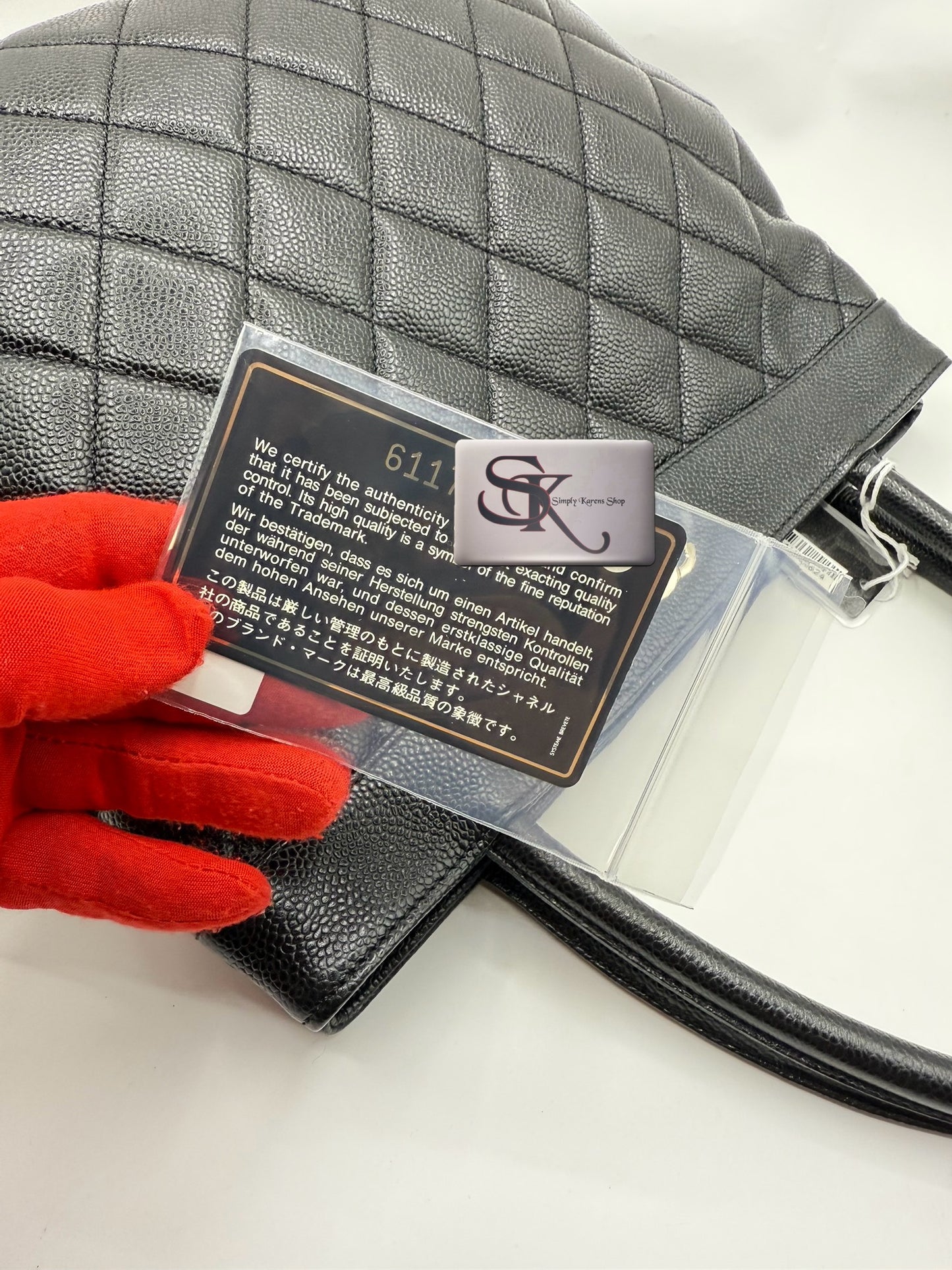 Chanel Caviar Matlasse Tote Bag (🇵🇭P85,140)