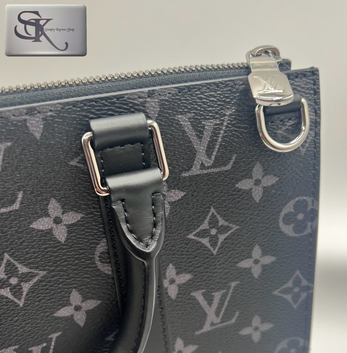 Louis Vuitton Eclipse sacflat pm size 2 way bag