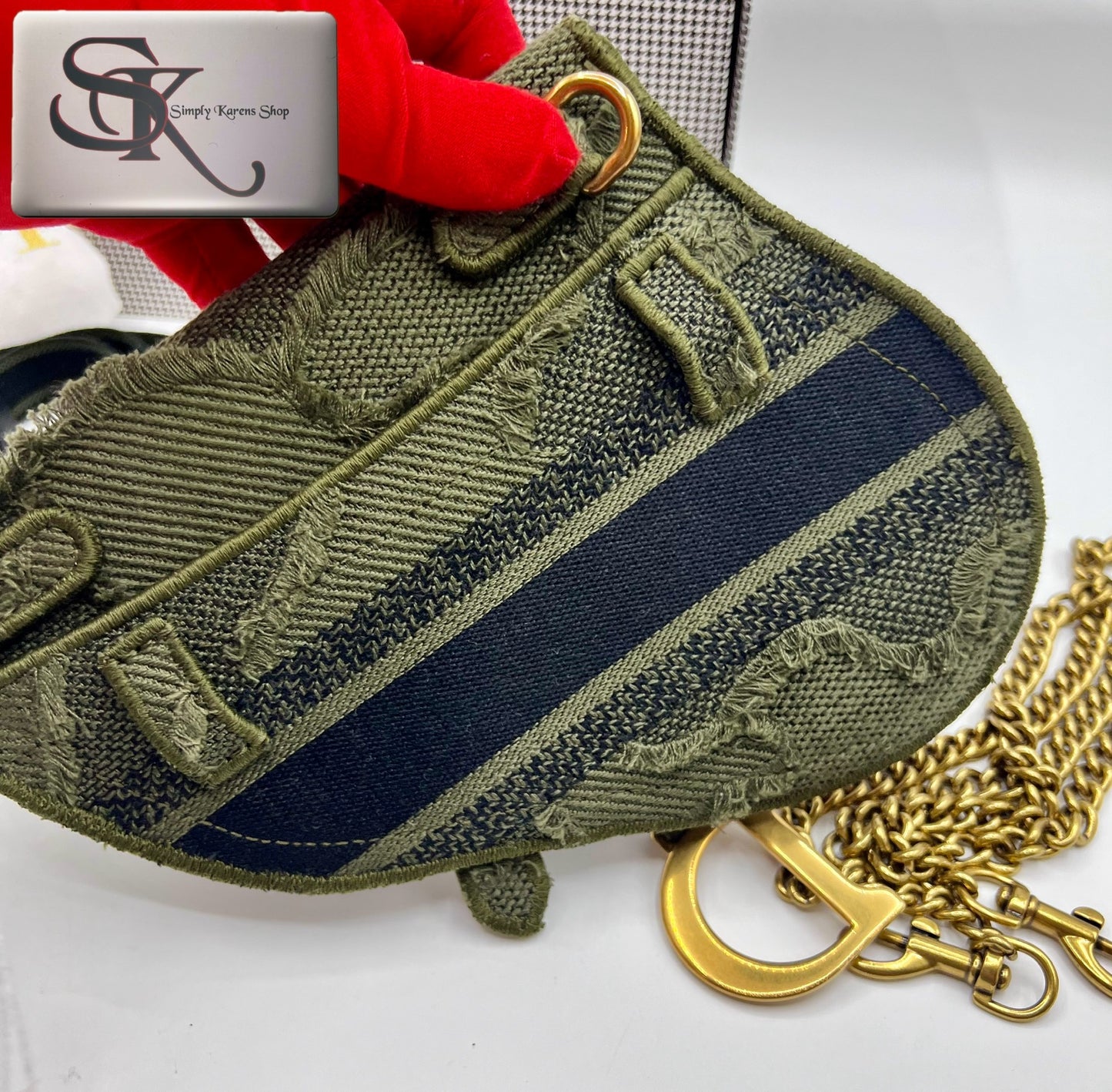 Christian Dior Saddle Beltbag 2 way with chain strap π΅πP92,000π΅π