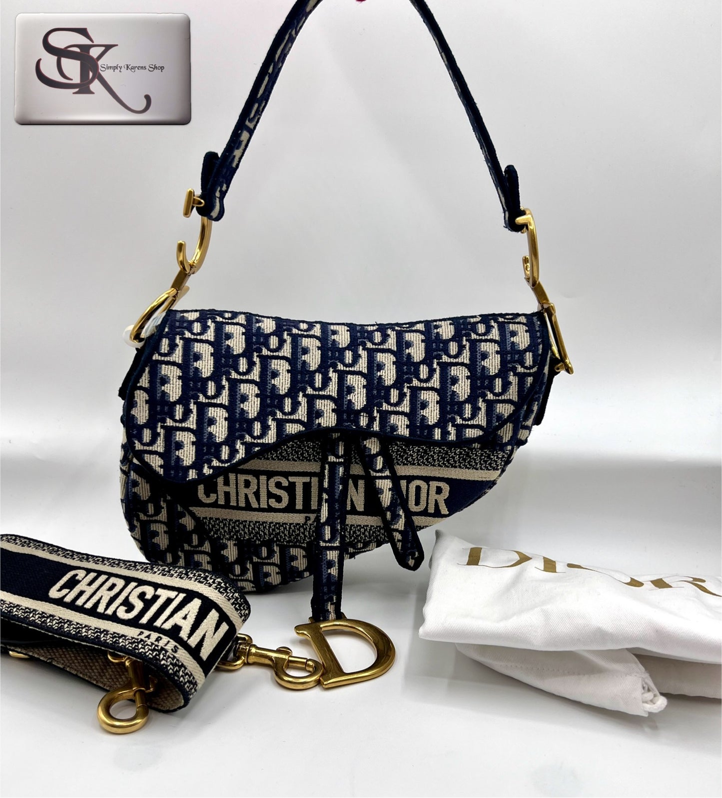 Christian Dior Oblique Saddle Mm size π΅πP196,000π΅π
