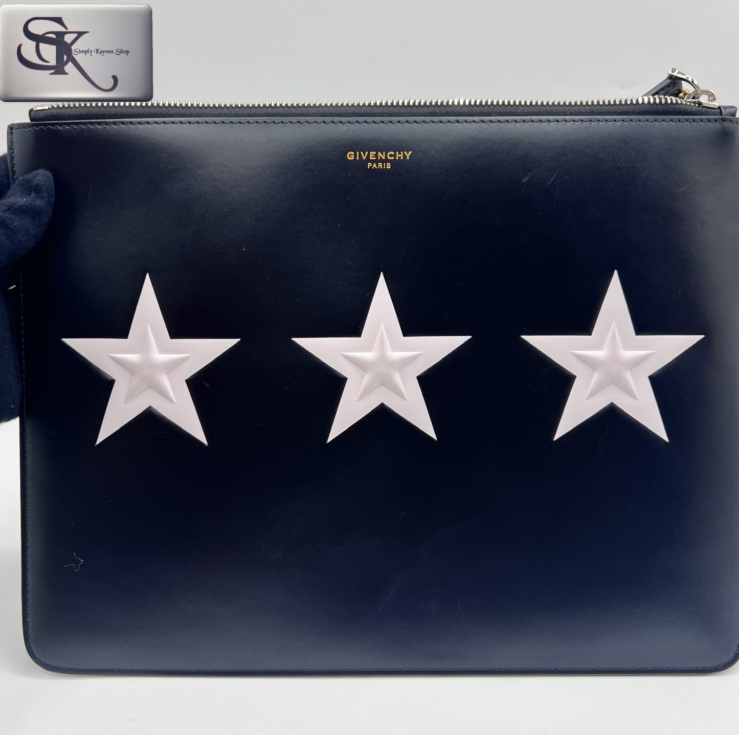 Givenchy Leather Clutch Bag size 30 cm x 24cm π΅πP11200π
