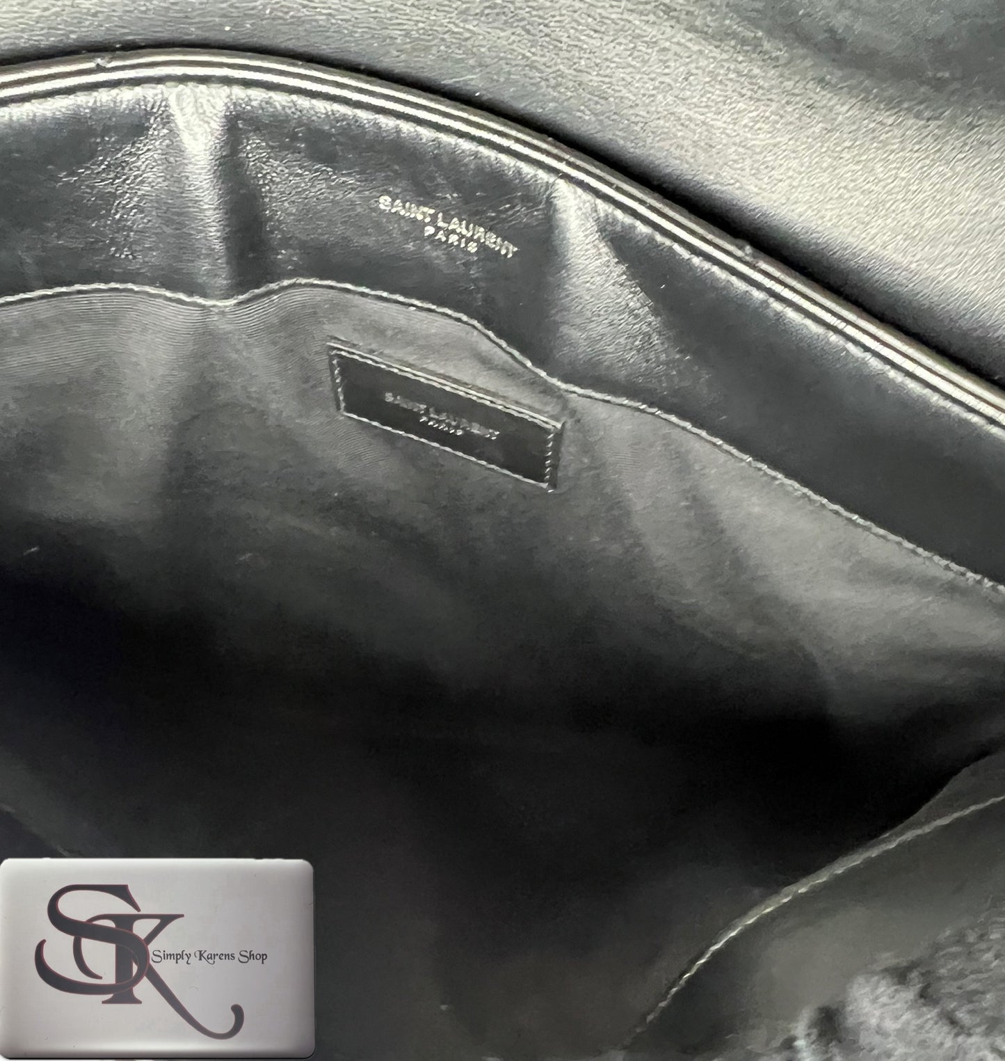 Yves Saint Laurent Calfskin Y Monogram Lou Lou Document Holder S 33 X 26 (🇵🇭P37,840)
