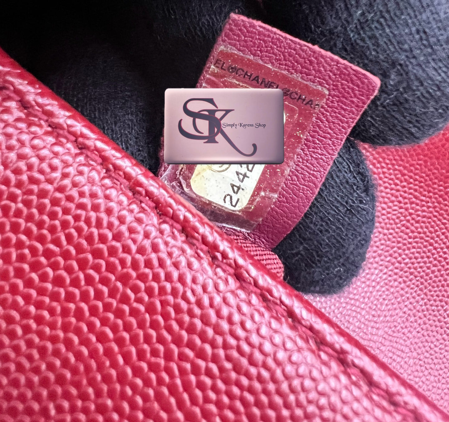 Chanel Chevron Caviar skin Leboy Pm size π΅πP232,000π΅π