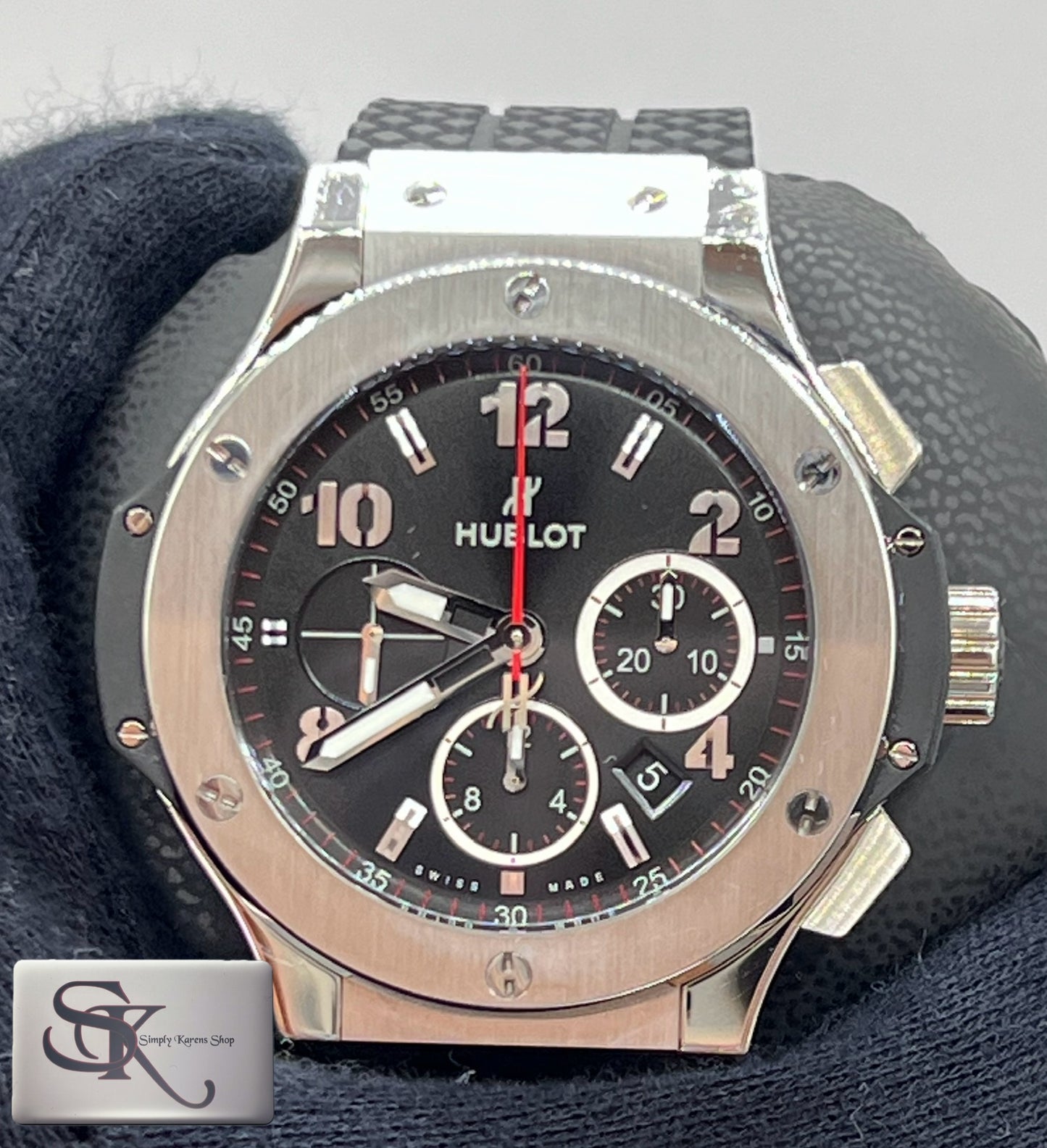 Hublot Bigbang AT 48mm SS/black Rubber 20cm complete π΅πP378,400π΅π
