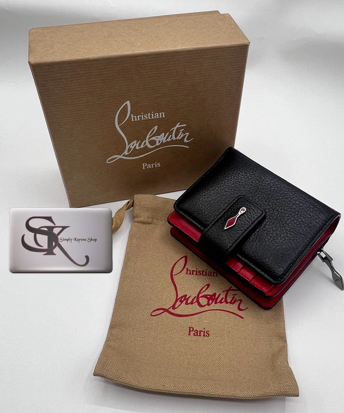 Christian Louboutin Paloma Compact Wallet π΅πP16,340π΅π