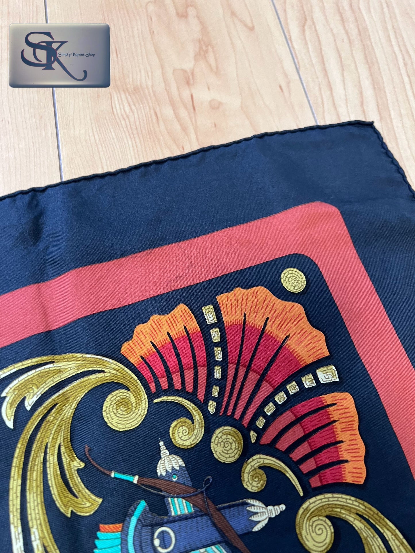 Hermes Silk Scarf ๐ต๐ญP6,400๐ต๐ญ
