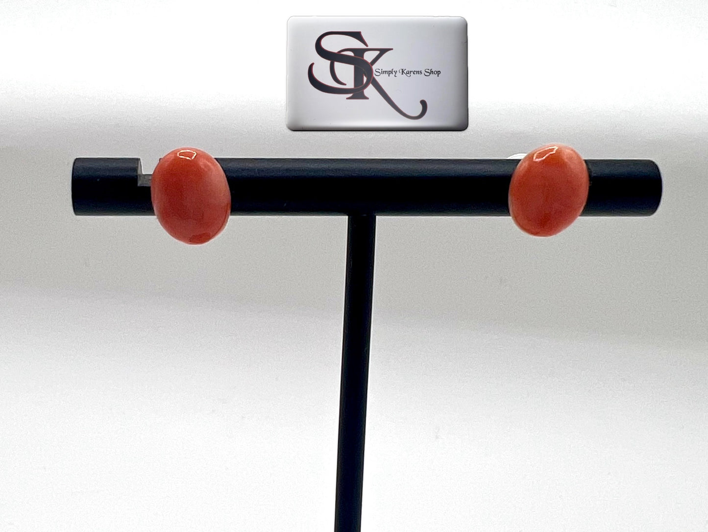 K14 Sango (coral) stud earings ๐ต๐ญP3,520๐