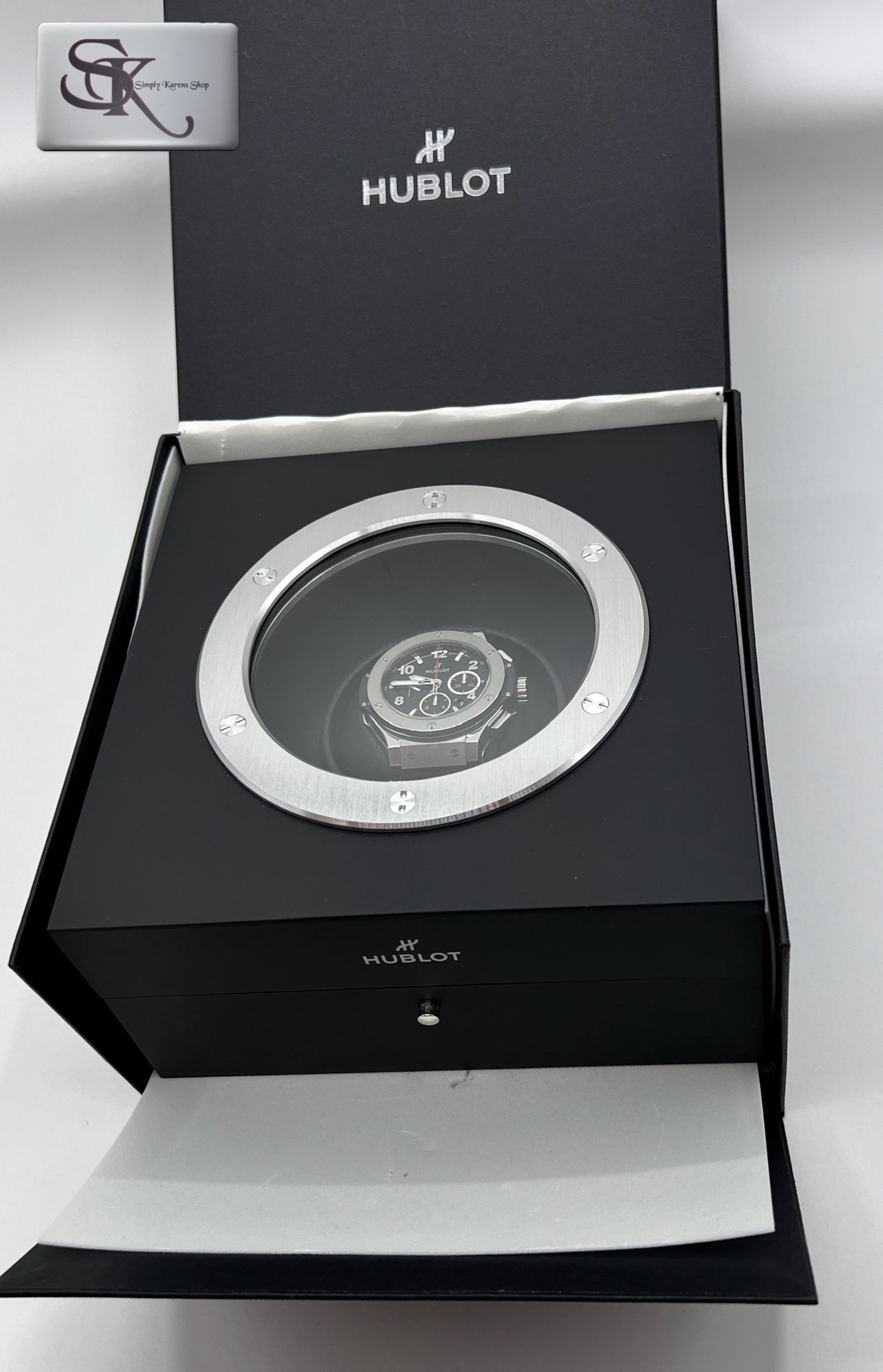 Hublot Bigbang AT 48mm SS/black Rubber 20cm complete π΅πP378,400π΅π