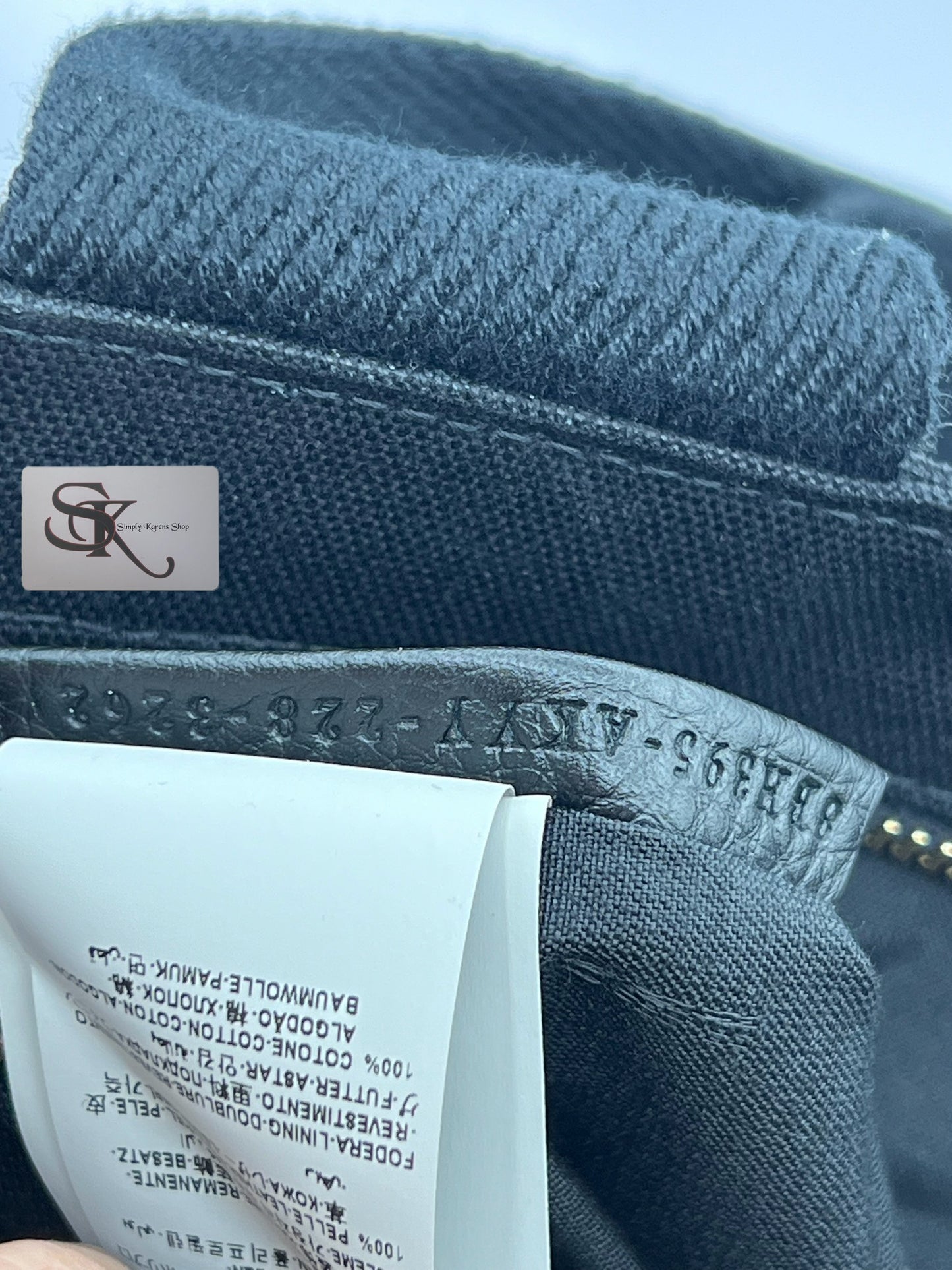 FENDI X VERSACE CANVAS FENDACE LOGO SHOPPING 2 WAY BAG
