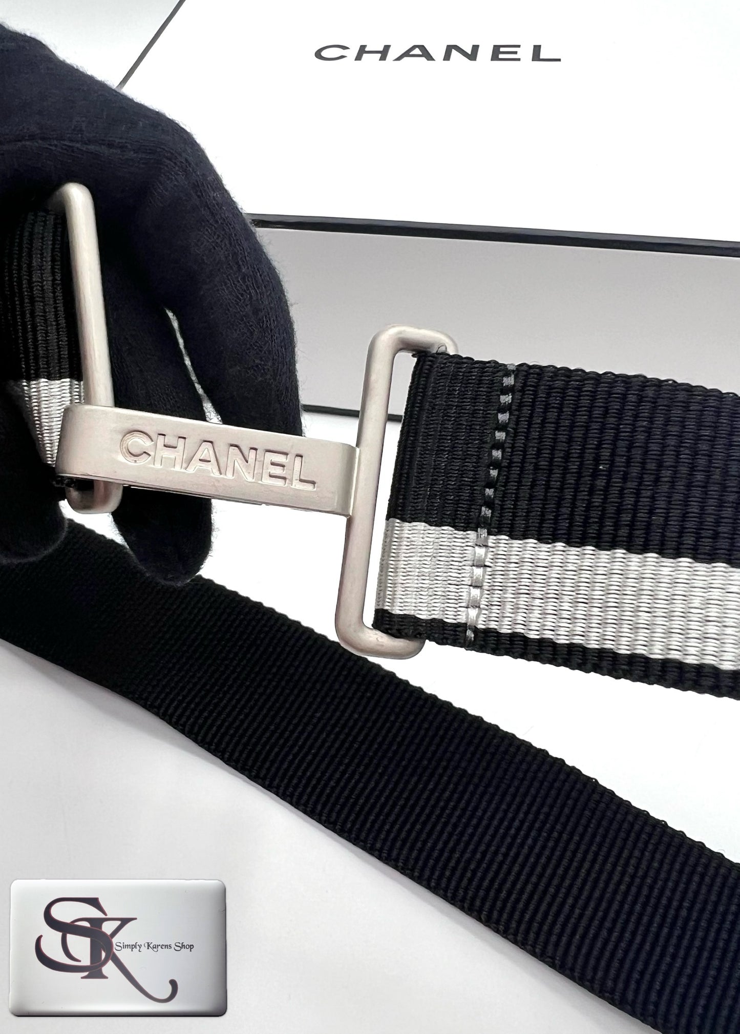 Chanel Black Travel Line Waist Pouch Size 100cm X 112cm / 39 X 44 inches 🇵🇭P19,200