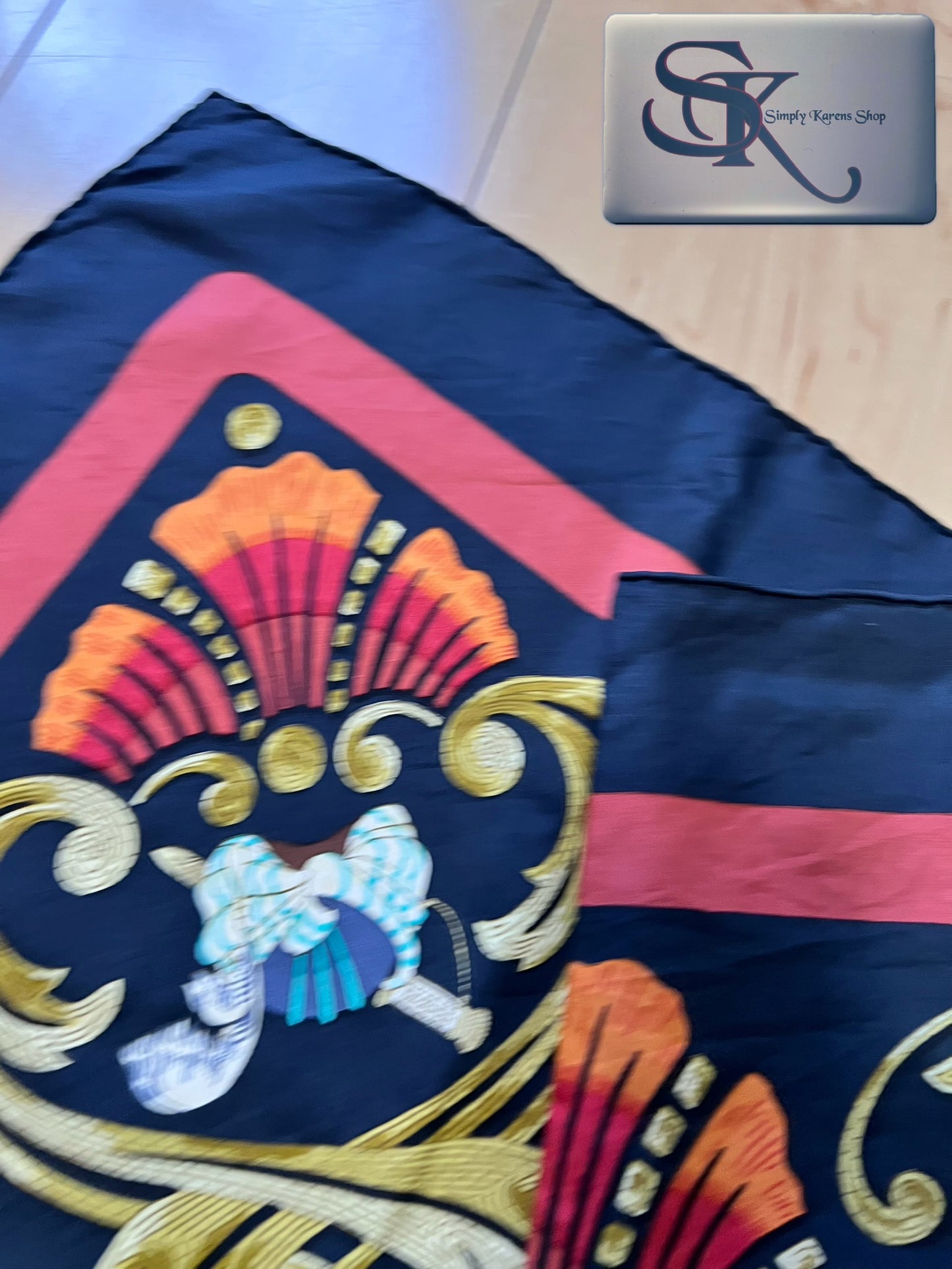 Hermes Silk Scarf ๐ต๐ญP6,400๐ต๐ญ