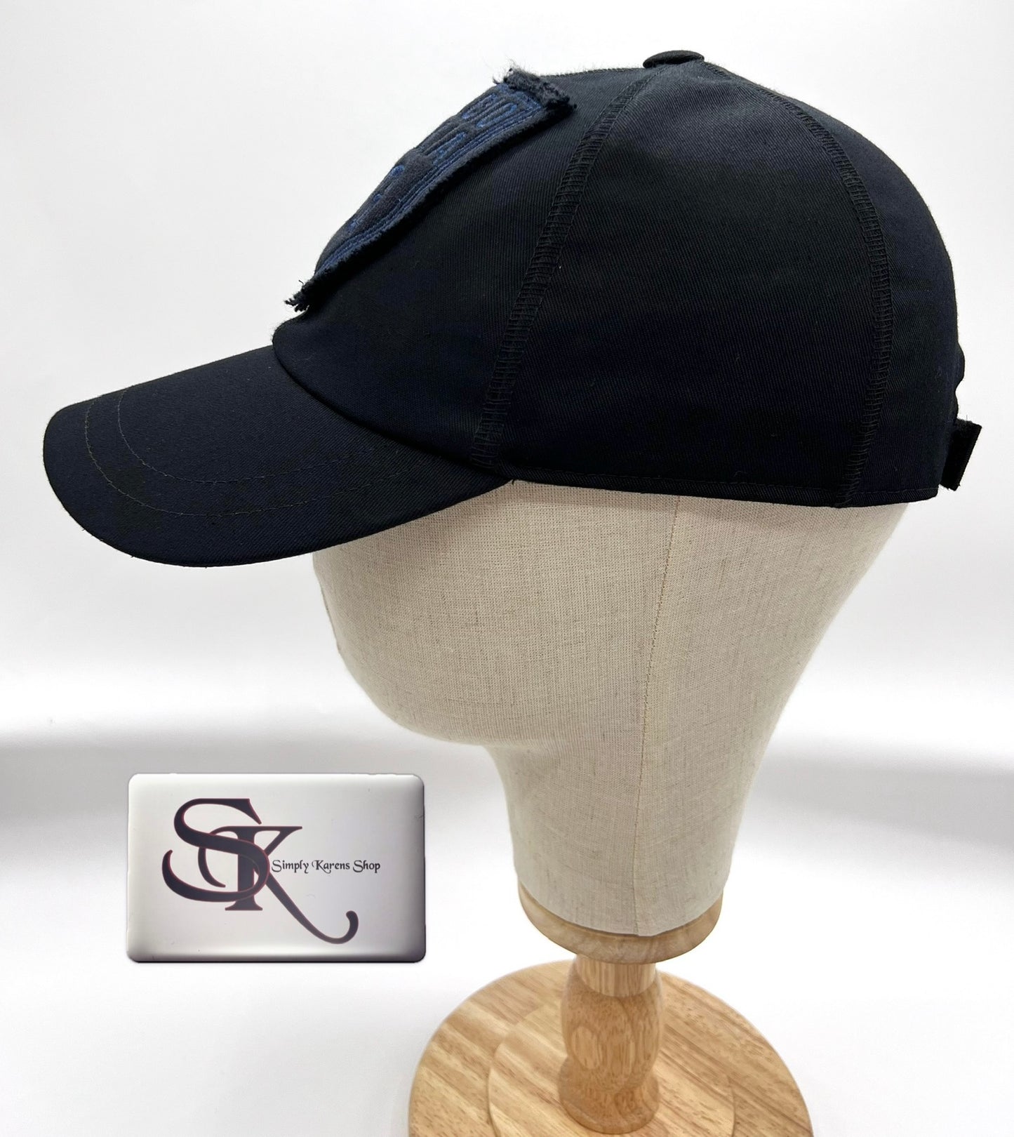 Dolce & Gabbana Black Baseball Cap size 58 ๐ต๐ญP10320๐ต๐ญ