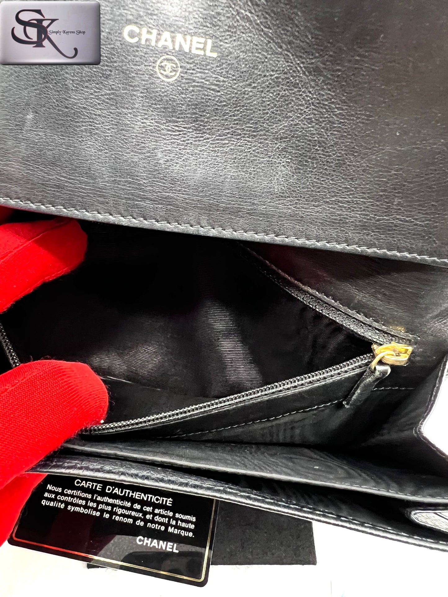 Chanel Caviar Jumbo CC Flap Black Long Wallet (🇵🇭P20,640)