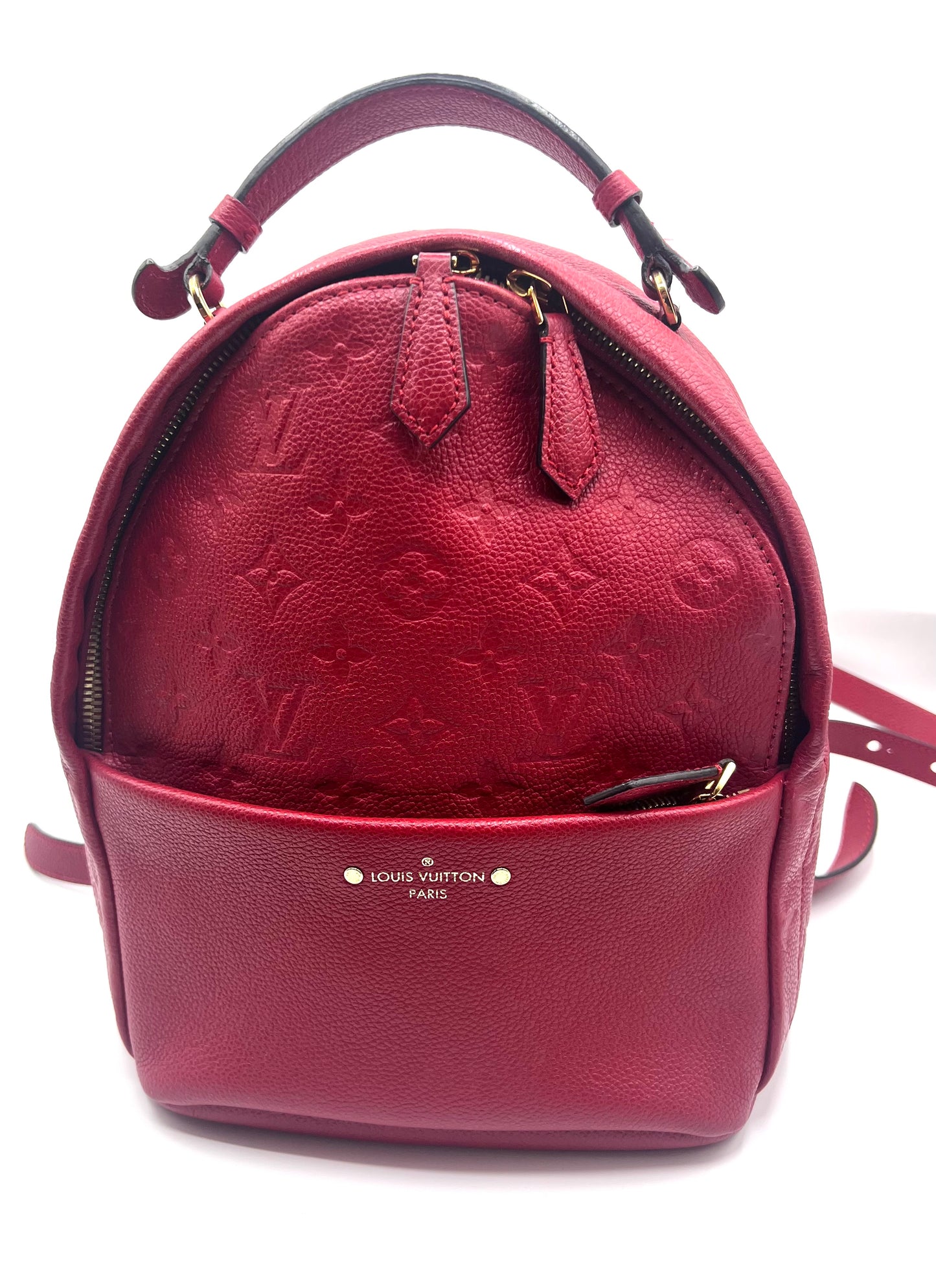 Louis Vuitton Sorbonne Red Empriente Monogram Back Pack (🇵🇭P72,240)