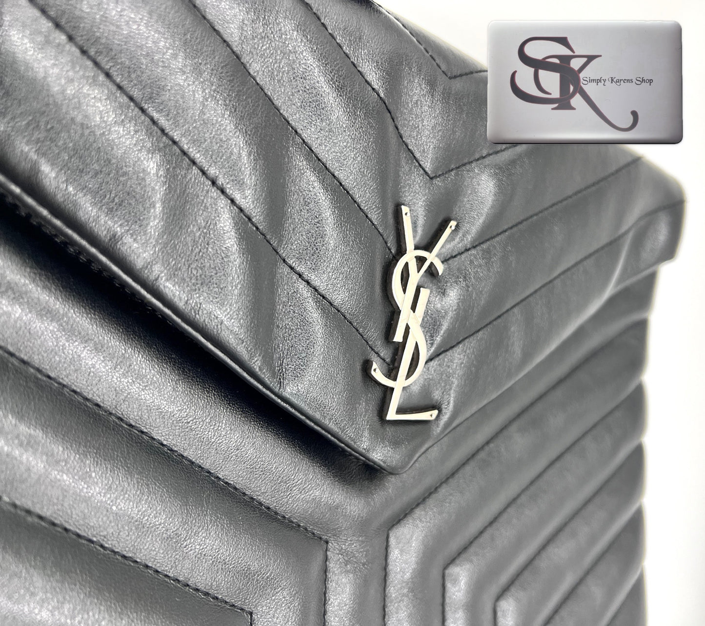 Yves Saint Laurent Calfskin Y Monogram Lou Lou Document Holder S 33 X 26 (🇵🇭P37,840)