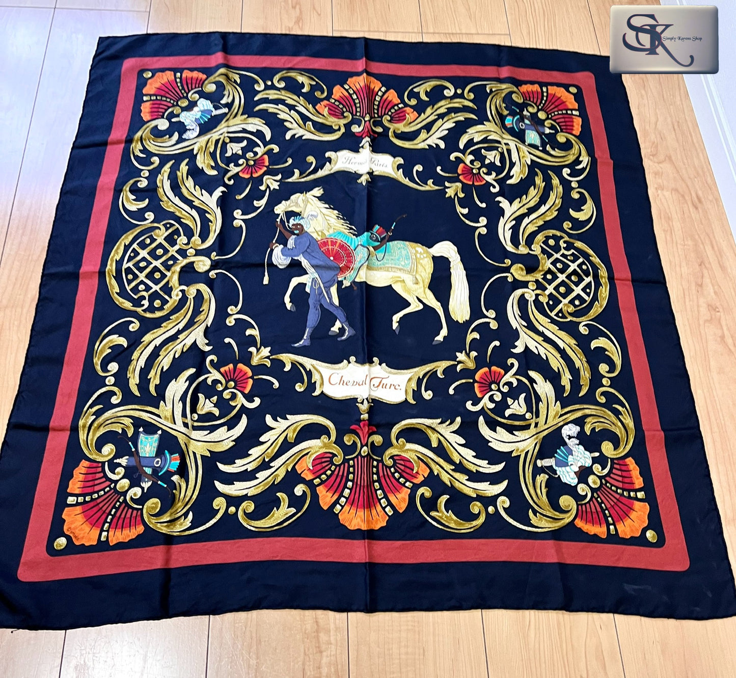 Hermes Silk Scarf ๐ต๐ญP6,400๐ต๐ญ