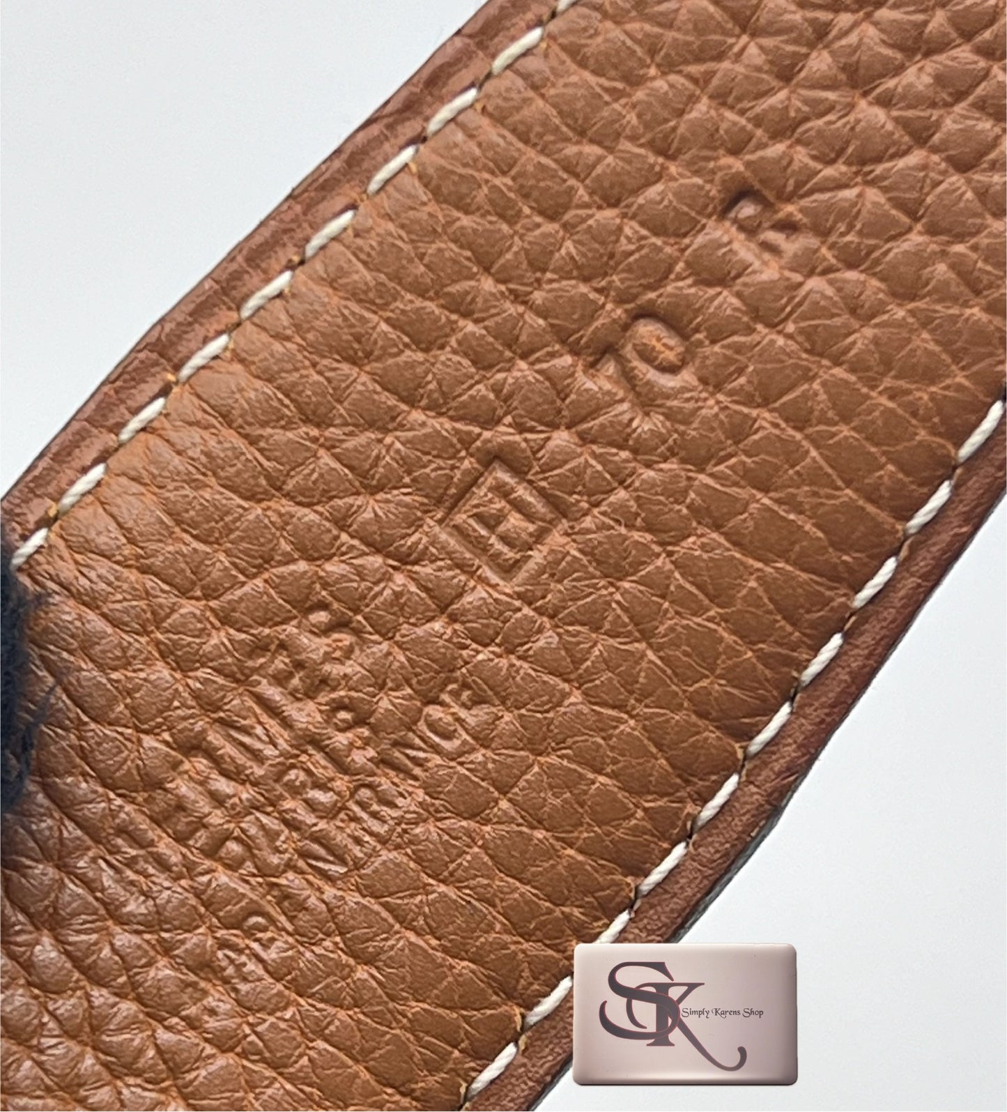 HERMES CARGO BUCKLE & RIVERSABLE LEATHER BELT SIZE70 (69~72cm)