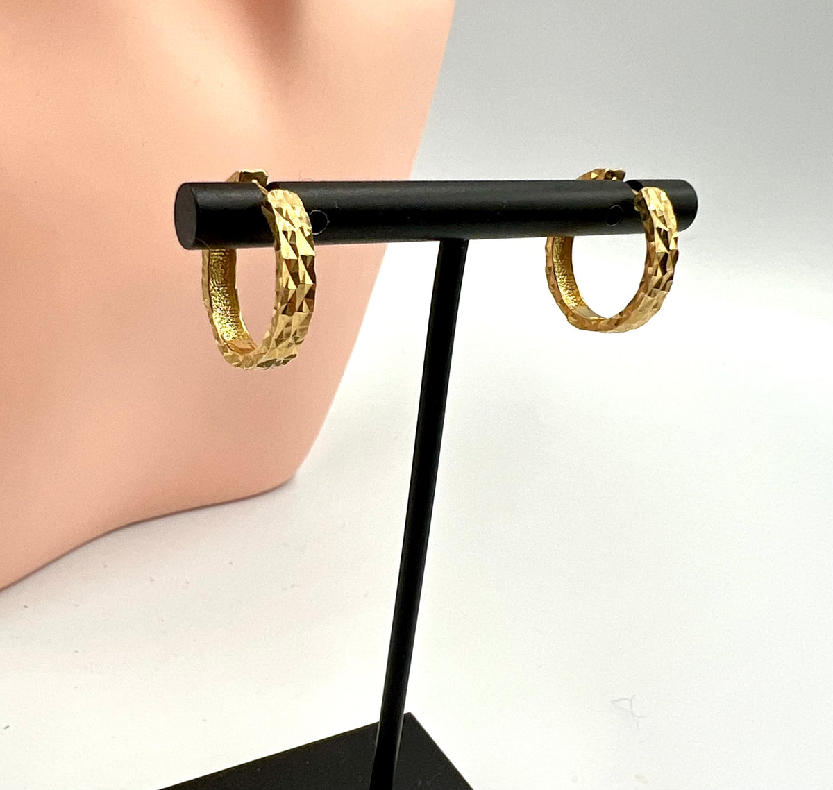 K18 Jp Gold Design Hoop Earings 3.3g (🇵🇭P40,656)