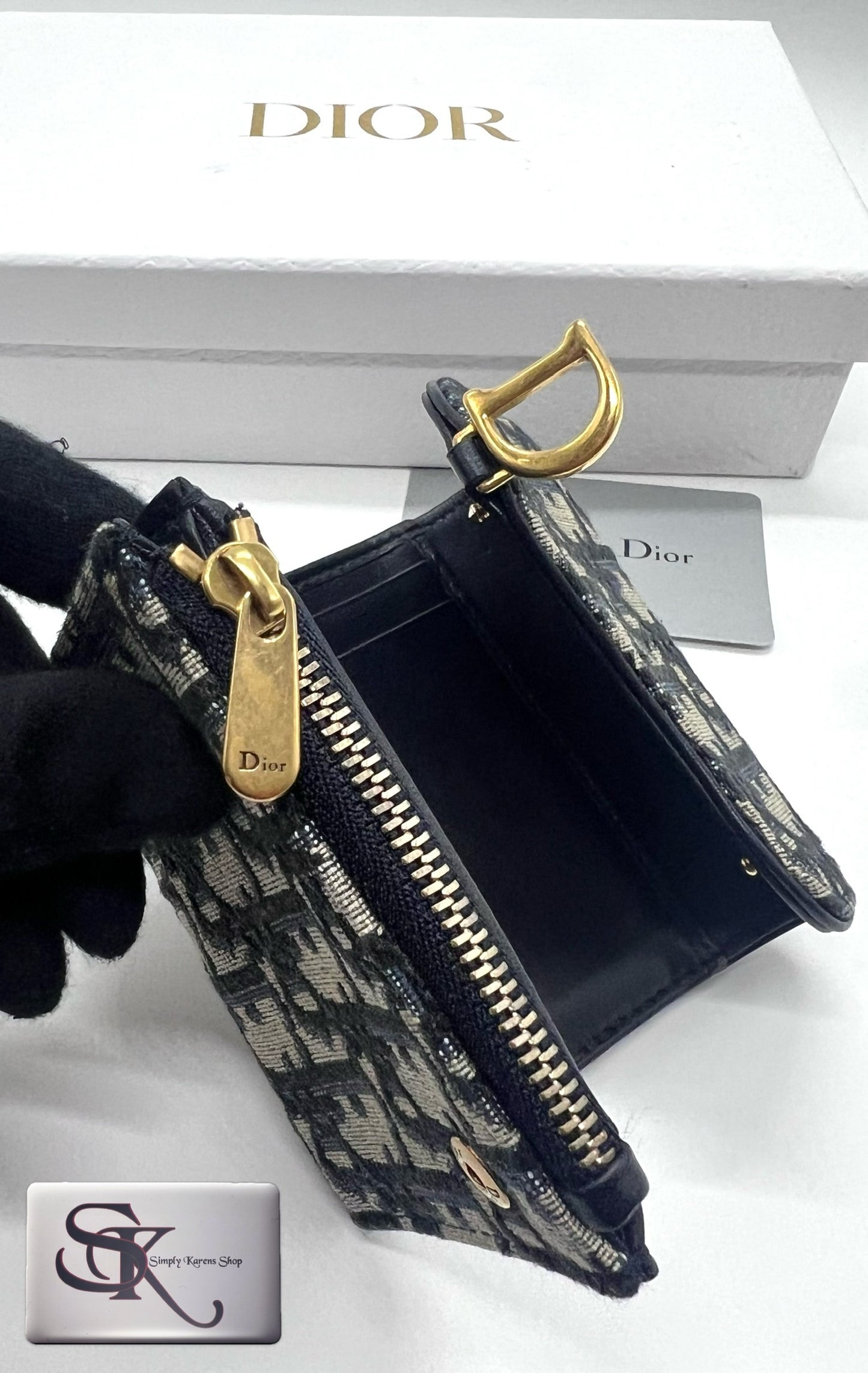 Christian Dior Oblique Saddle Lotus Compact wallet π΅πP26,400π΅π