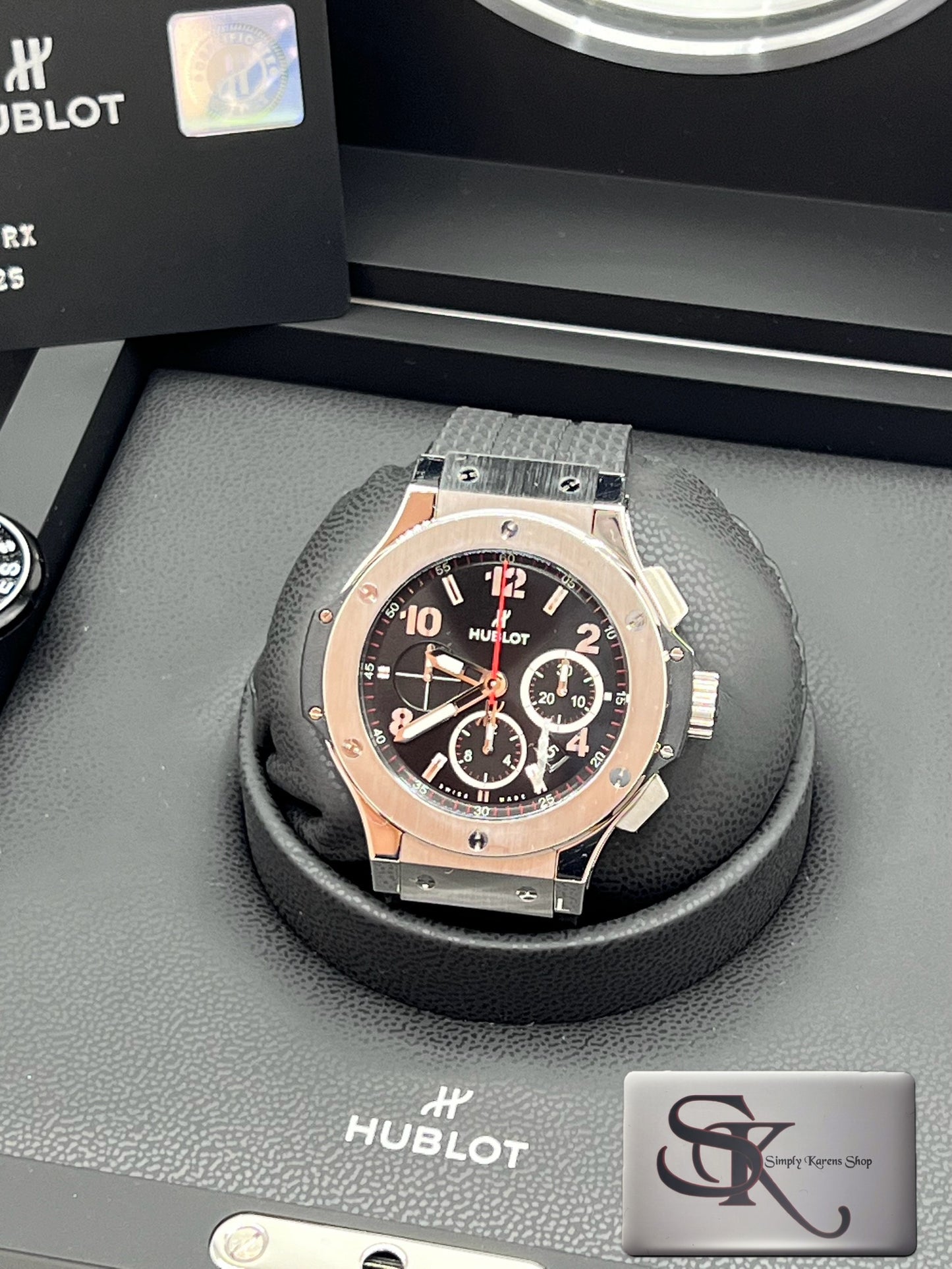 Hublot Bigbang AT 48mm SS/black Rubber 20cm complete π΅πP378,400π΅π