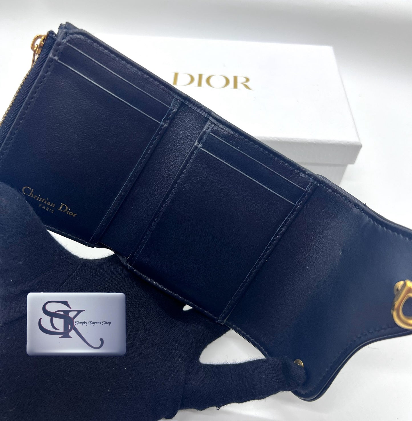 Christian Dior Oblique Saddle Lotus Compact wallet π΅πP26,400π΅π