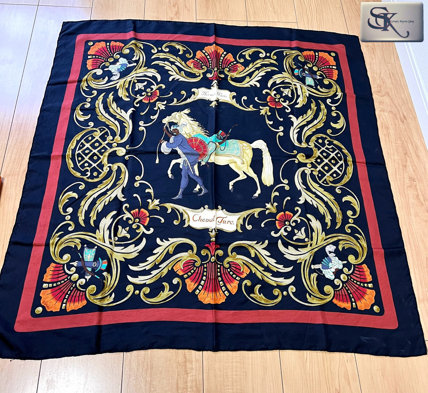 Hermes Silk Scarf ๐ต๐ญP6,400๐ต๐ญ