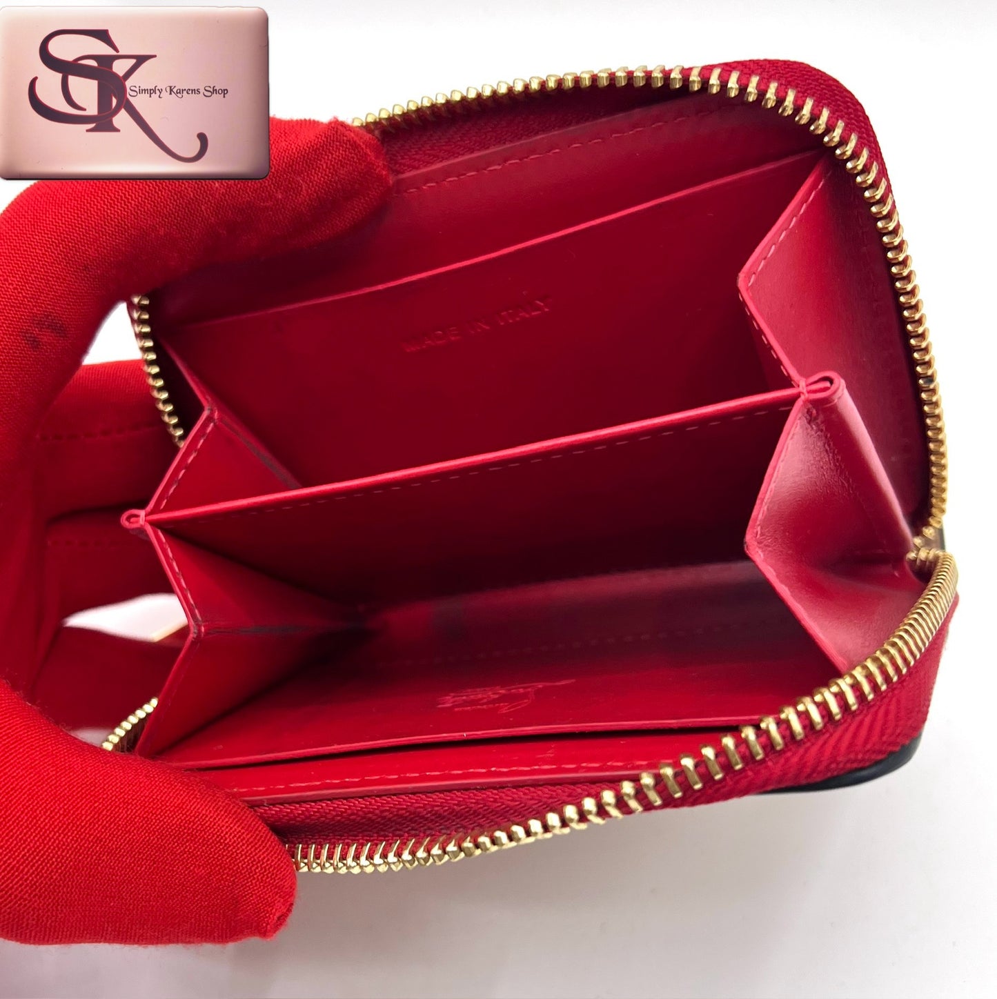 Christian louboutin Panettone Beige Leather Card/ Coin Case π΅πP11,200π΅π