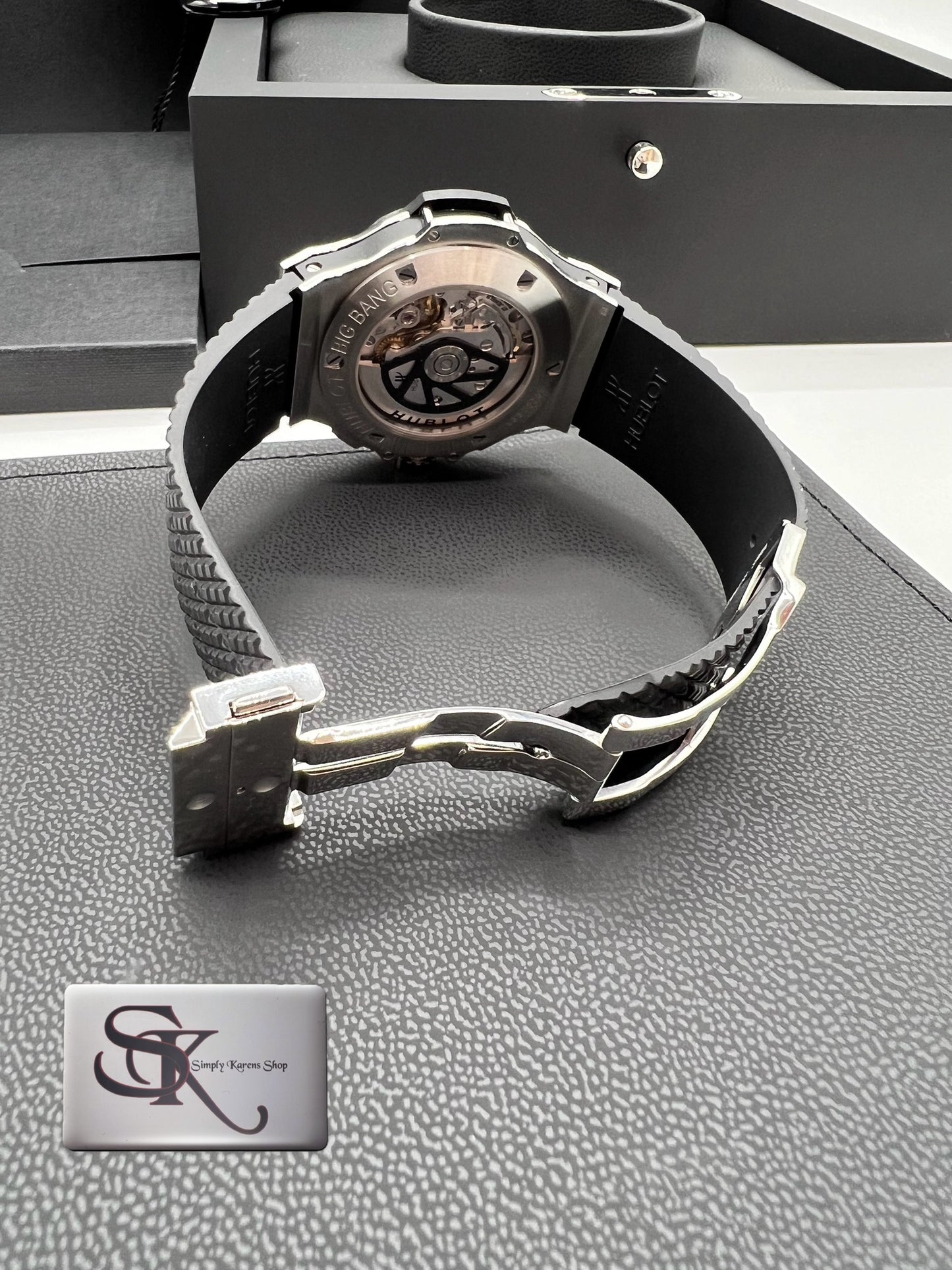 Hublot Bigbang AT 48mm SS/black Rubber 20cm complete π΅πP378,400π΅π