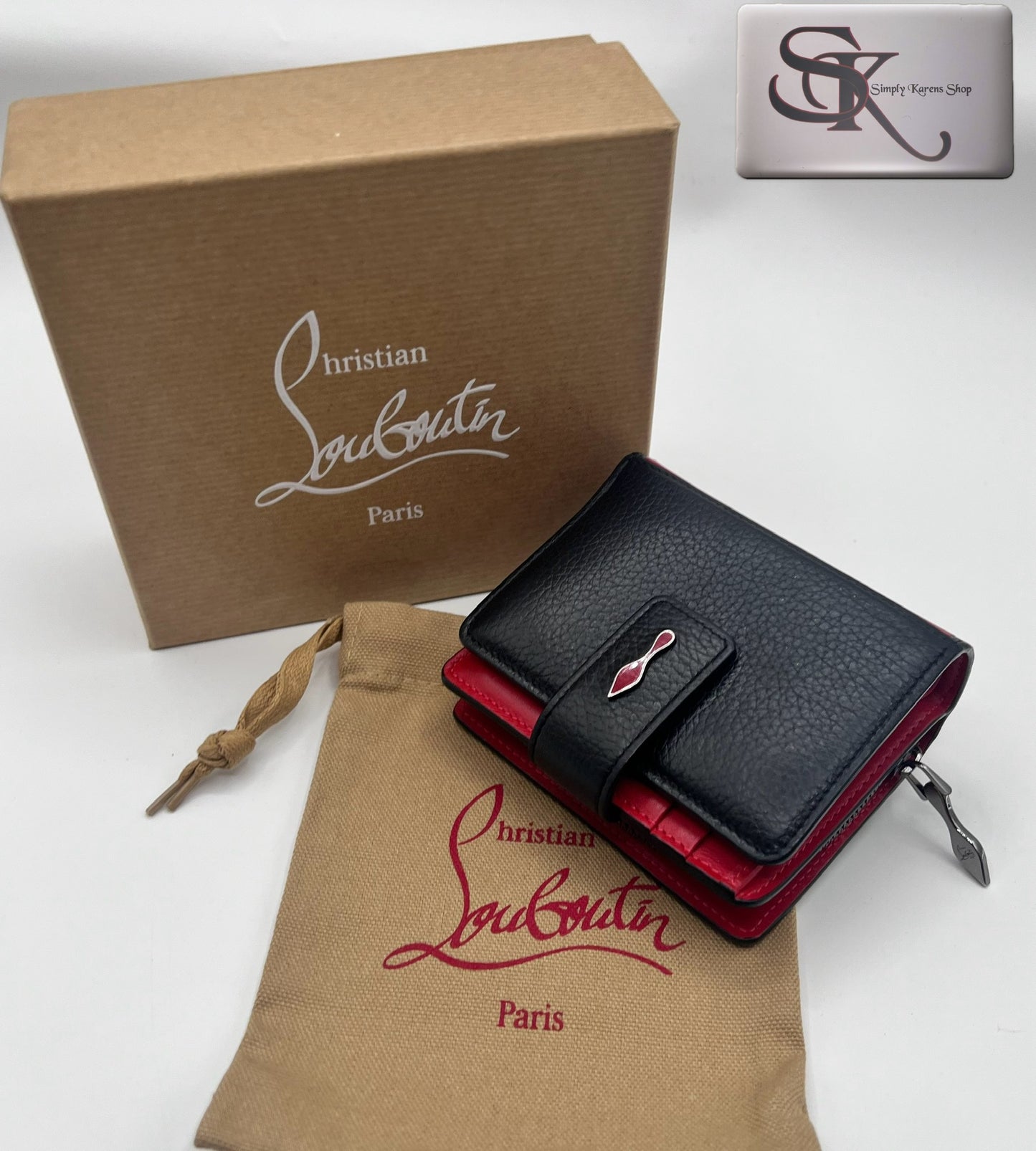 Christian Louboutin Paloma Compact Wallet π΅πP16,340π΅π
