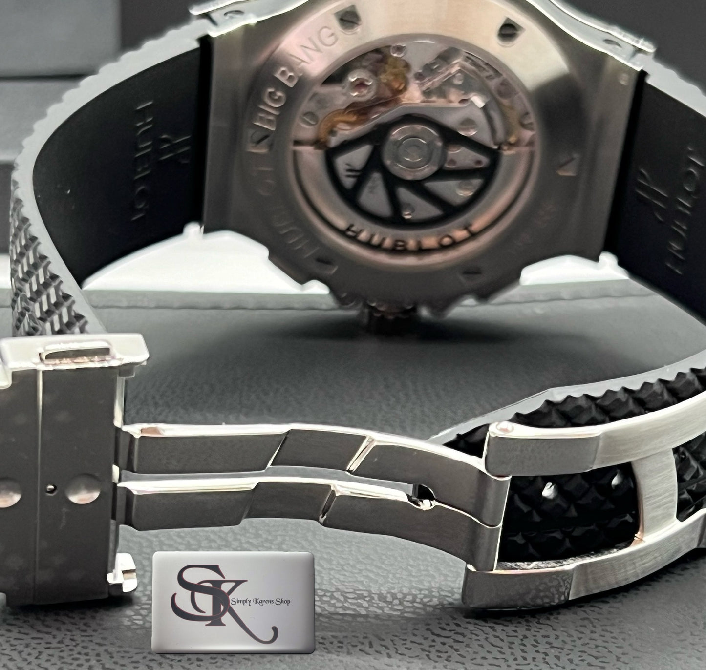 Hublot Bigbang AT 48mm SS/black Rubber 20cm complete π΅πP378,400π΅π