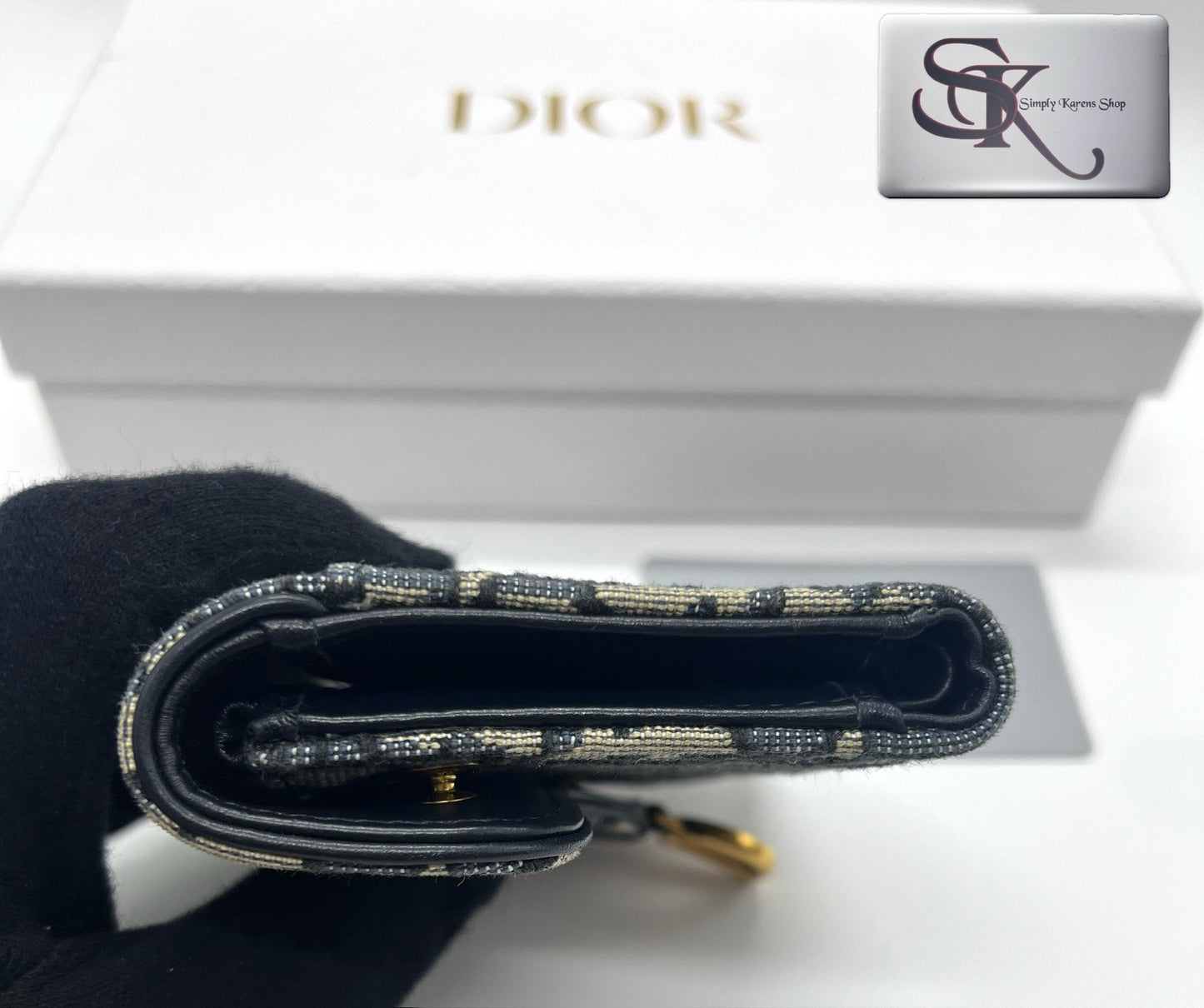 Christian Dior Oblique Saddle Lotus Compact wallet π΅πP26,400π΅π