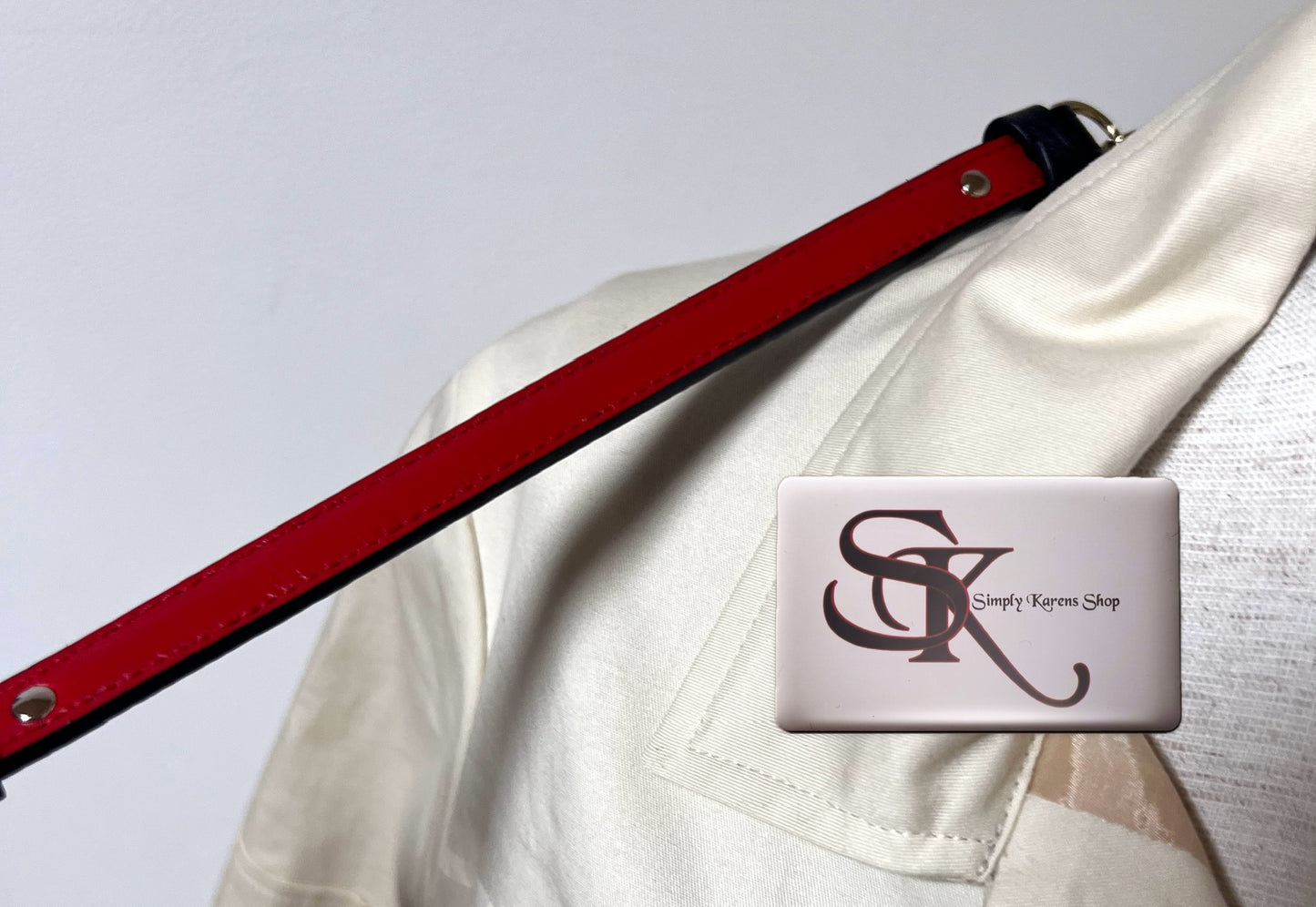 Christian Louboutin Carasky Empire Calfskin Leather clutch shoulder Crossbody Bag π΅πP37,600π΅π