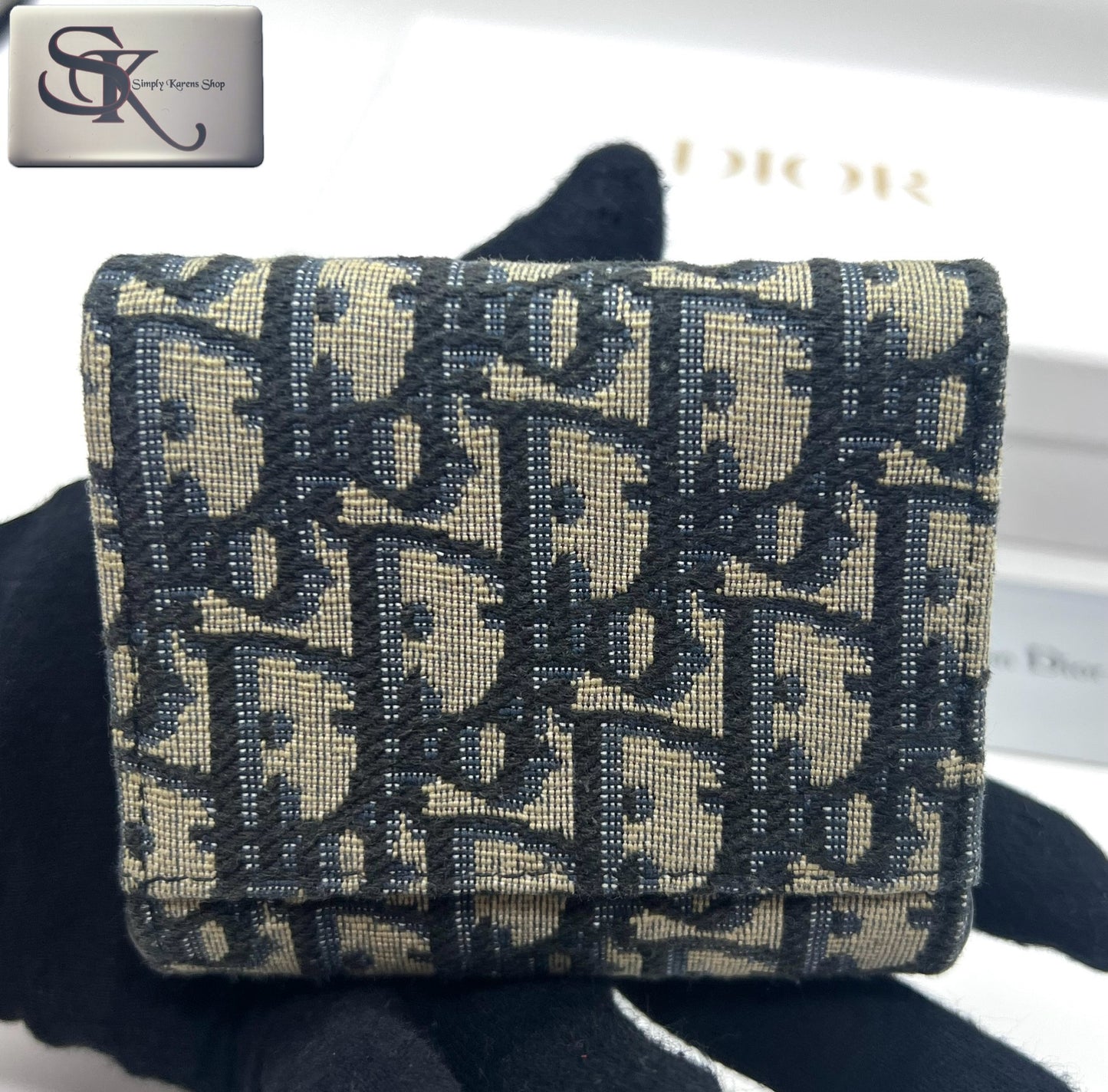 Christian Dior Oblique Saddle Lotus Compact wallet π΅πP26,400π΅π