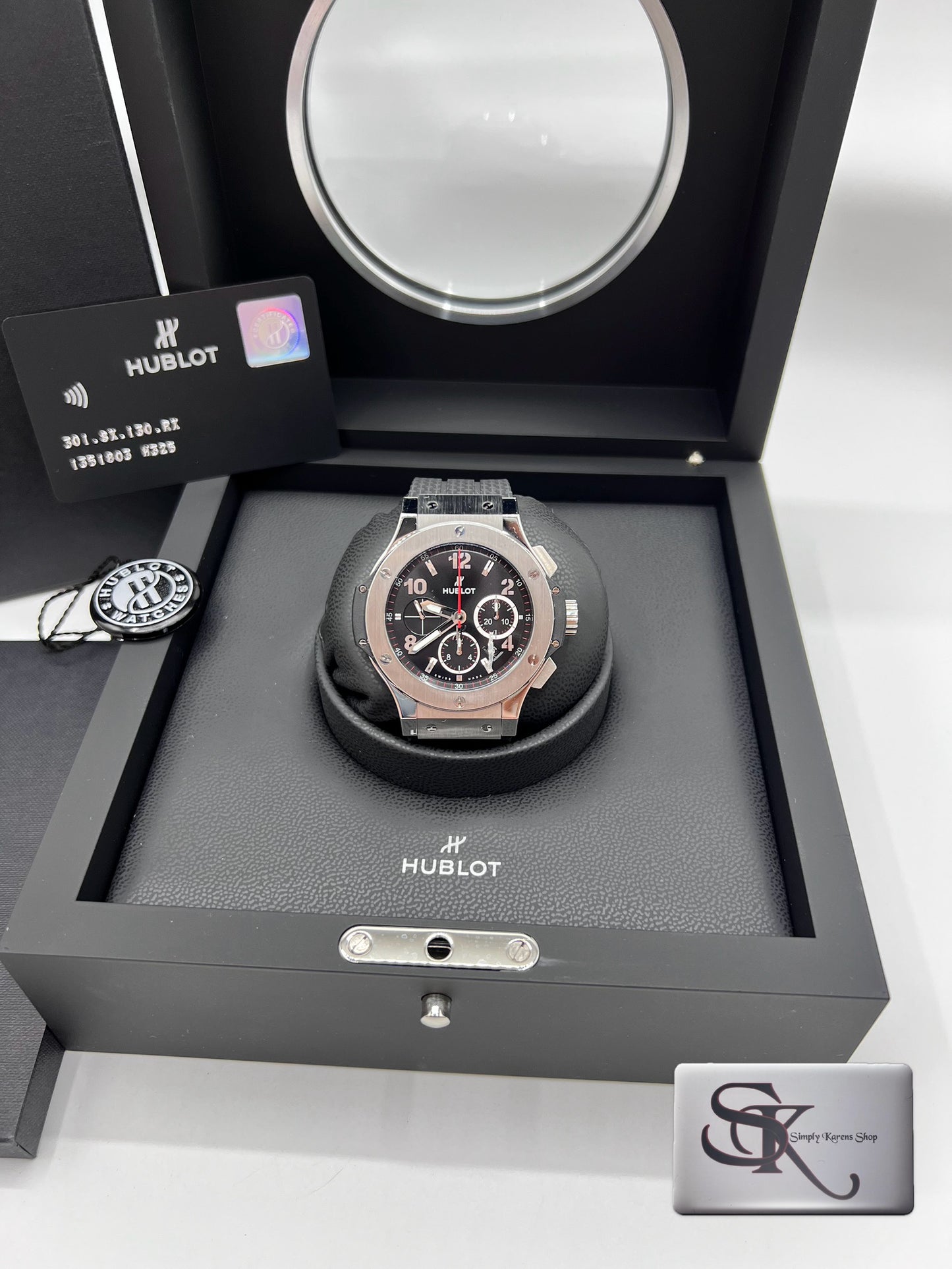 Hublot Bigbang AT 48mm SS/black Rubber 20cm complete π΅πP378,400π΅π