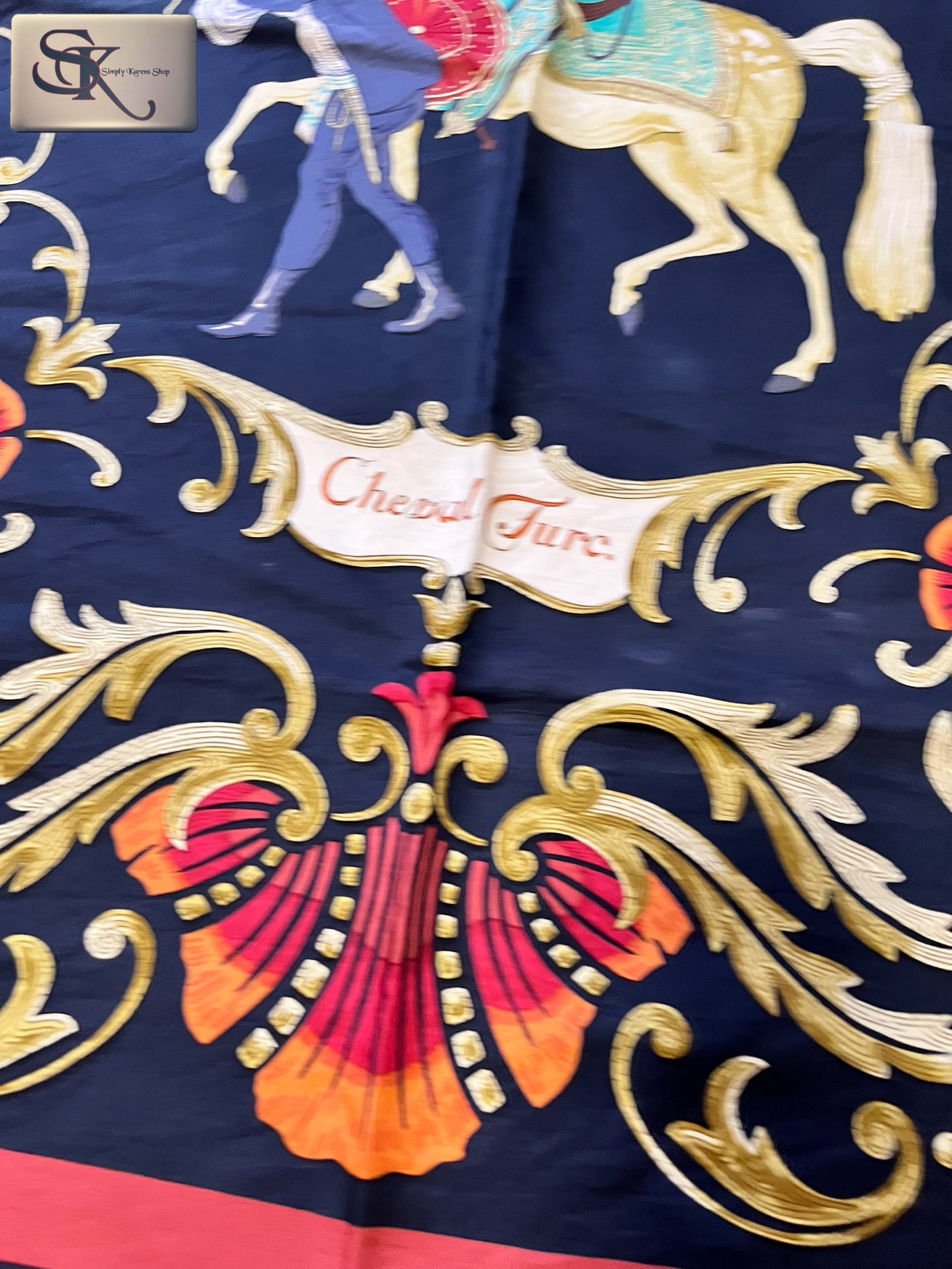 Hermes Silk Scarf ๐ต๐ญP6,400๐ต๐ญ