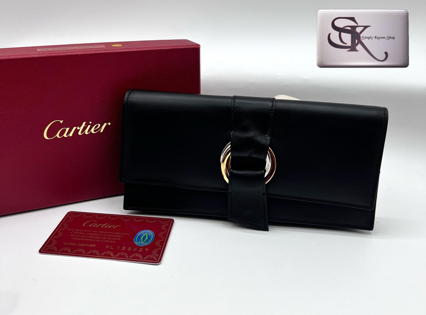 Cartier Trinity Motif Flap Long wallet π΅πP12,040π΅π