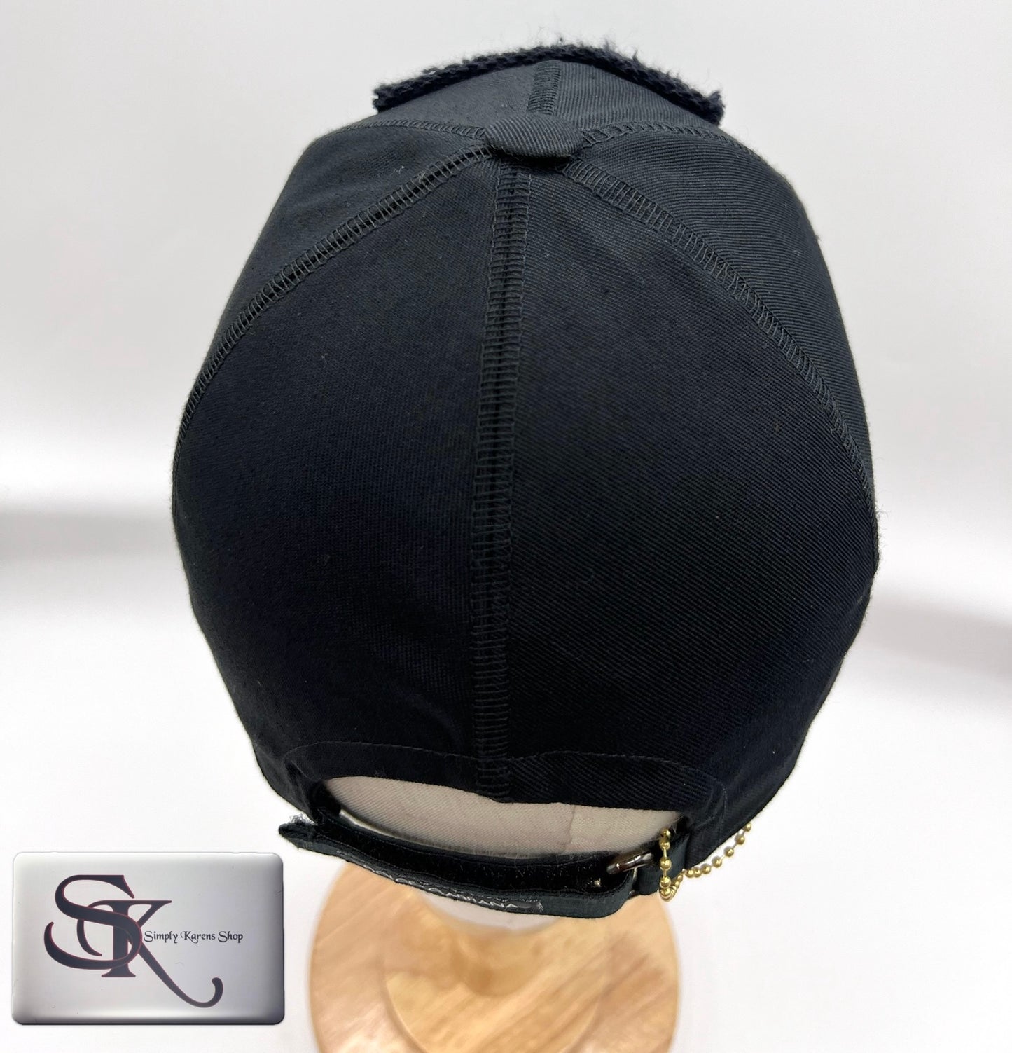 Dolce & Gabbana Black Baseball Cap size 58 ๐ต๐ญP10320๐ต๐ญ