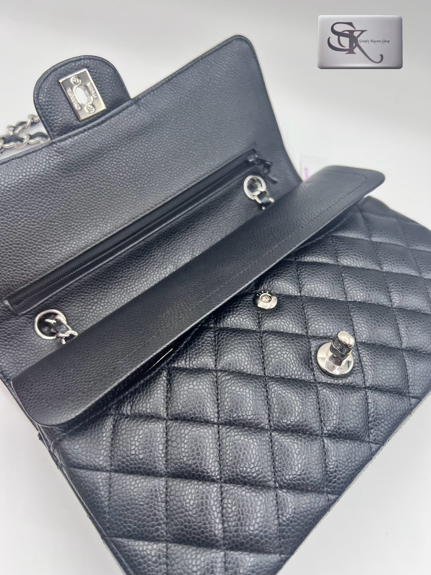 Chanel Caviar Double Flap 25 (🇵🇭P455,800)