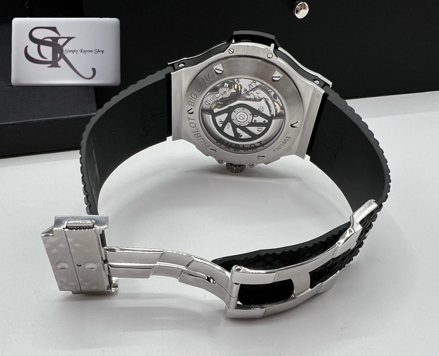 Hublot Bigbang AT 48mm SS/black Rubber 20cm complete π΅πP378,400π΅π
