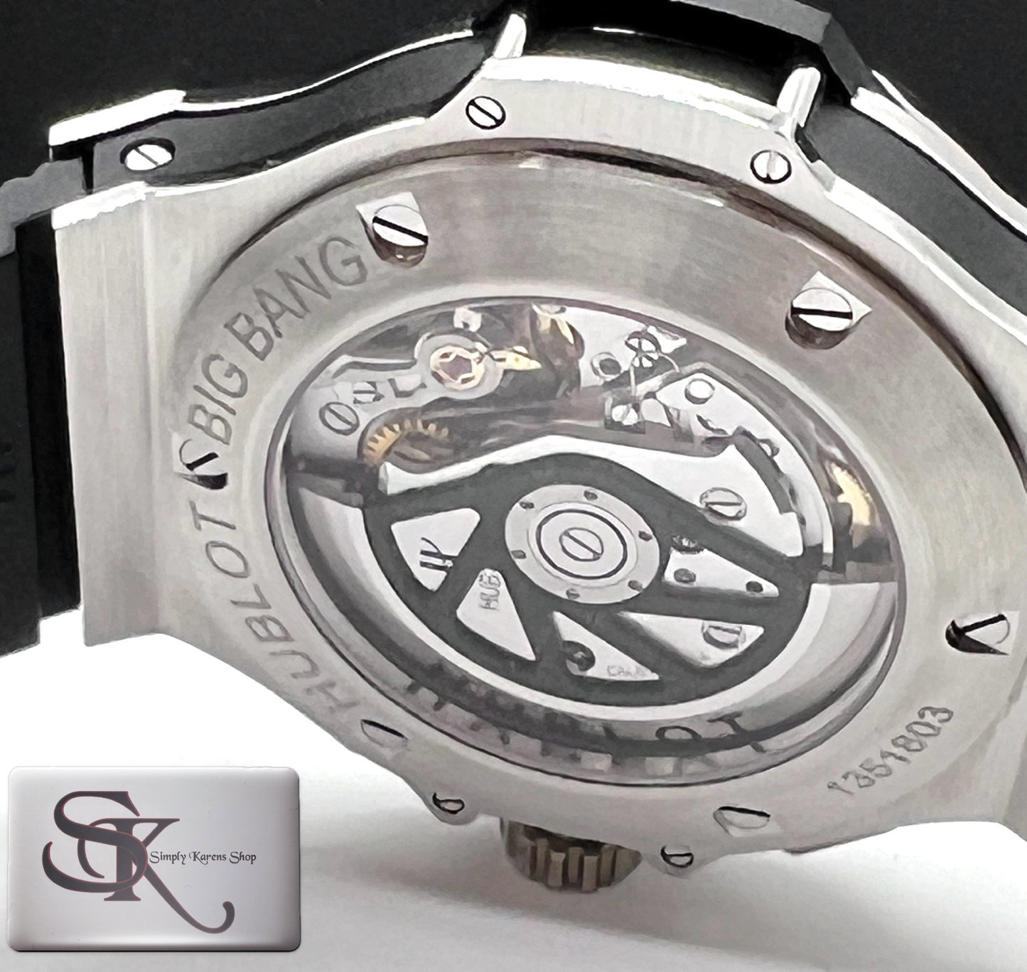 Hublot Bigbang AT 48mm SS/black Rubber 20cm complete π΅πP378,400π΅π