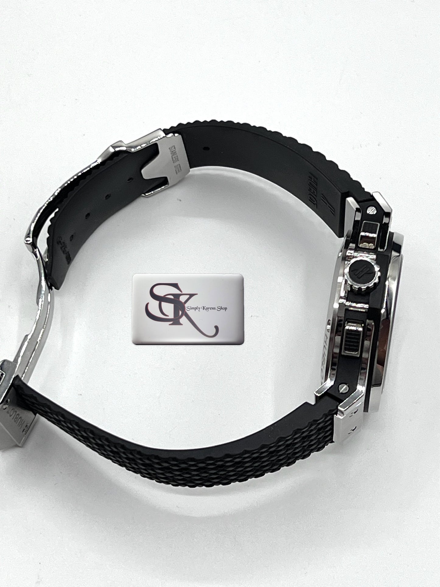 Hublot Bigbang AT 48mm SS/black Rubber 20cm complete π΅πP378,400π΅π