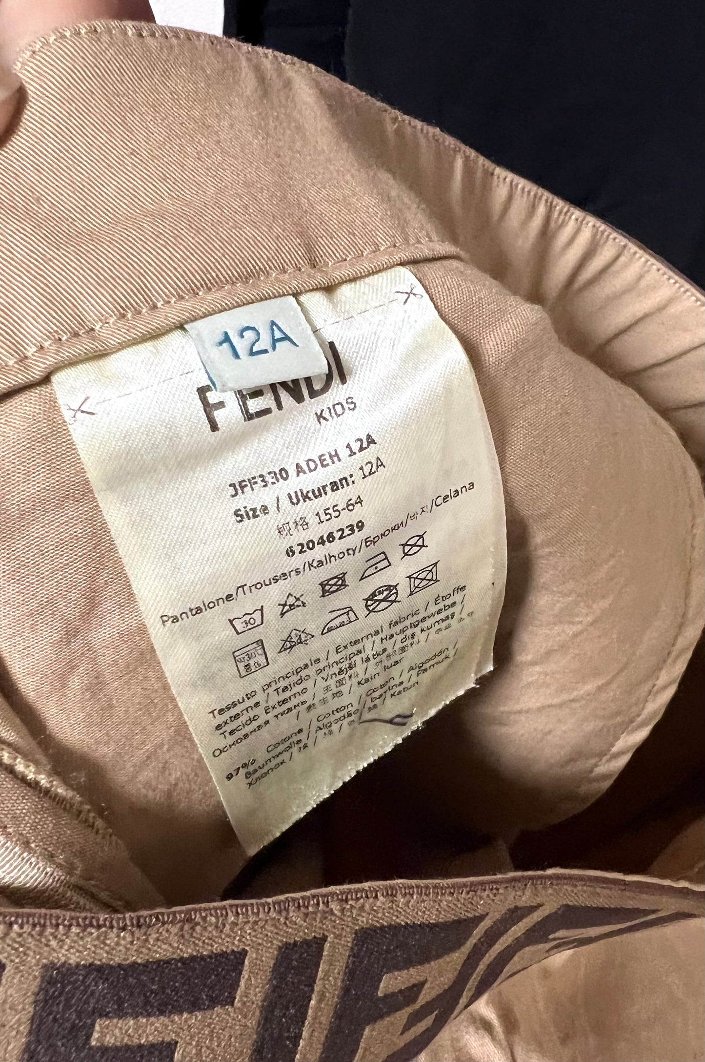 Fendi Zucca Polo & Pants 68cm Set Size 12A fits Ladies XS (🇵🇭P11,180)