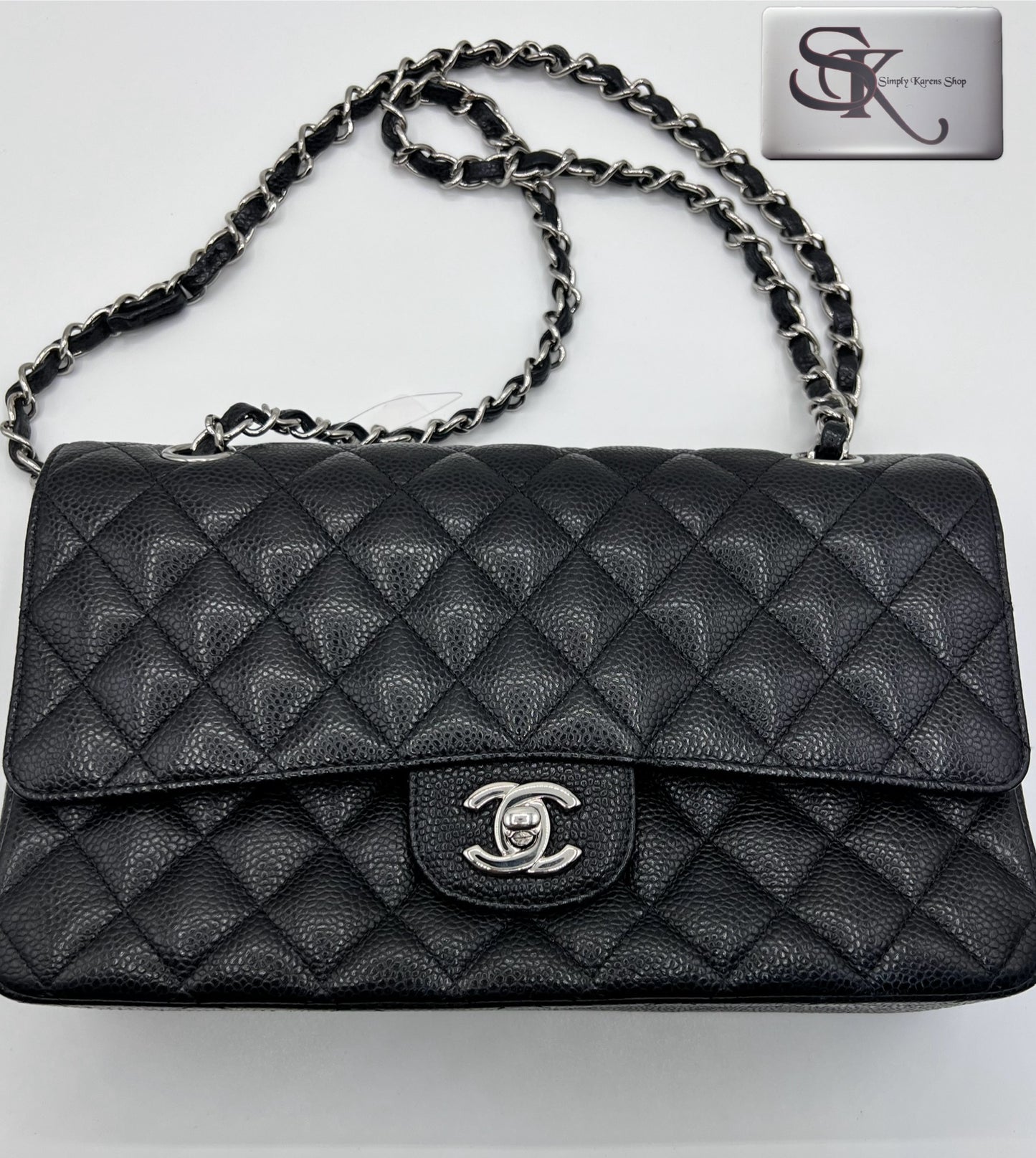 Chanel Caviar Double Flap 25 (🇵🇭P455,800)