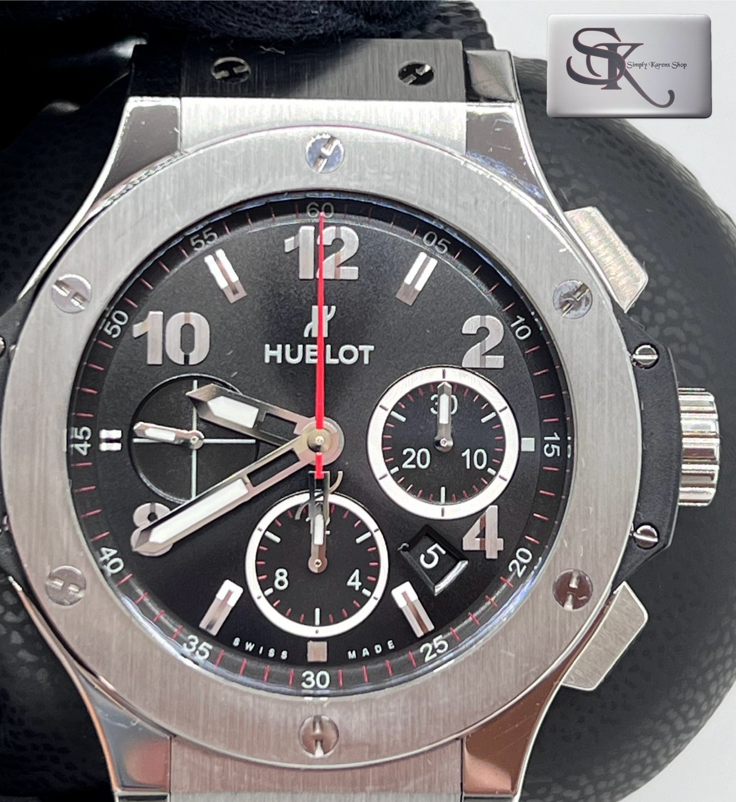 Hublot Bigbang AT 48mm SS/black Rubber 20cm complete π΅πP378,400π΅π