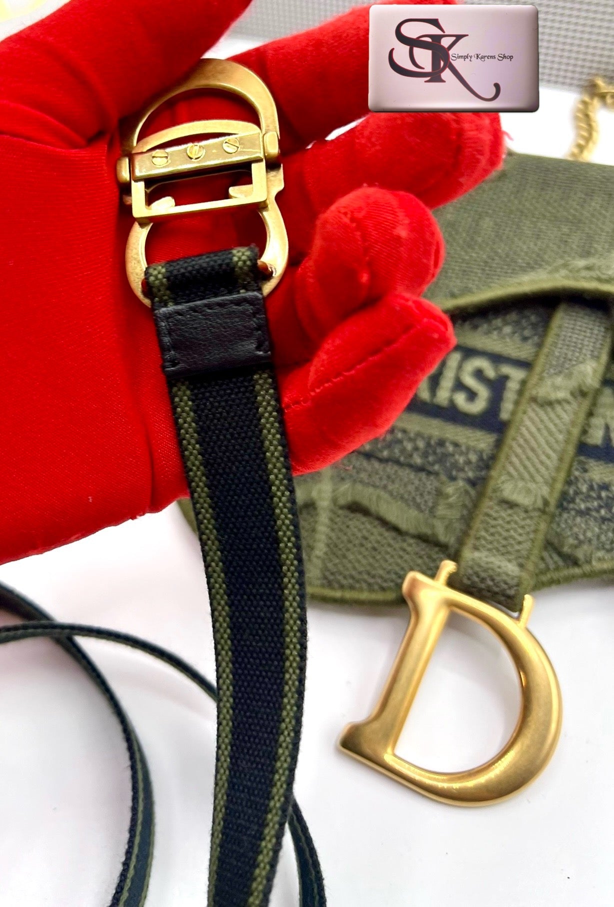 Christian Dior Saddle Beltbag 2 way with chain strap π΅πP92,000π΅π