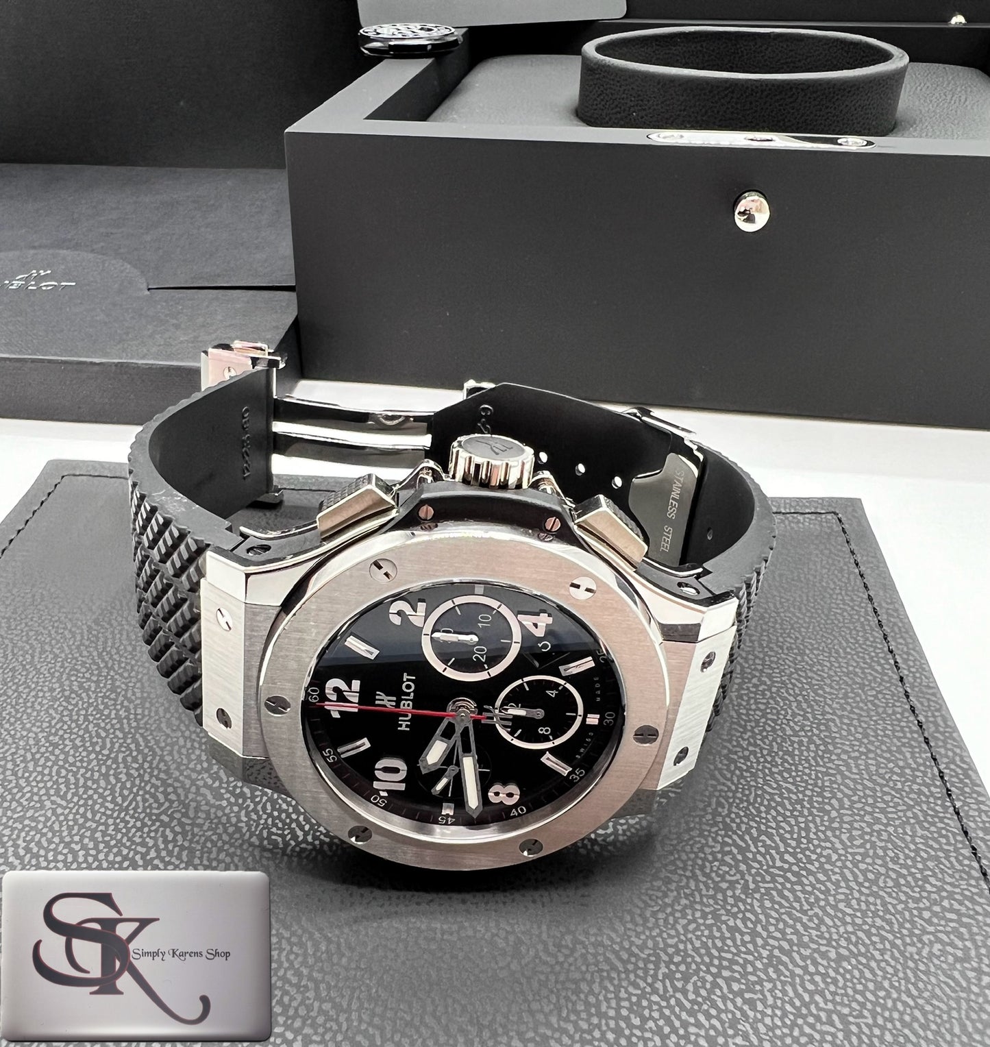 Hublot Bigbang AT 48mm SS/black Rubber 20cm complete π΅πP378,400π΅π