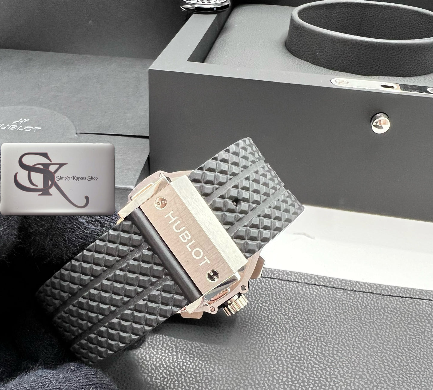 Hublot Bigbang AT 48mm SS/black Rubber 20cm complete π΅πP378,400π΅π