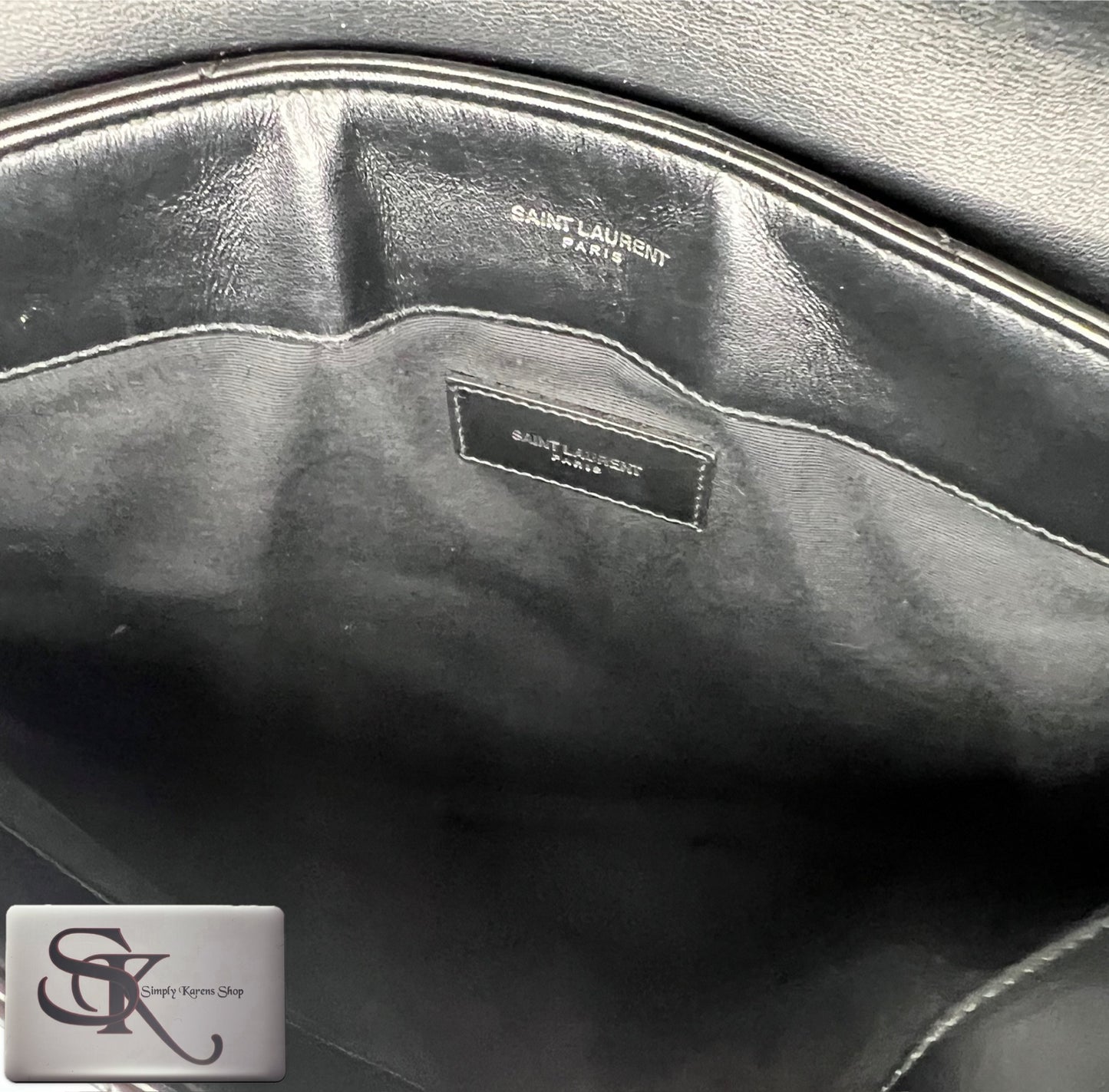 Yves Saint Laurent Calfskin Y Monogram Lou Lou Document Holder S 33 X 26 (🇵🇭P37,840)