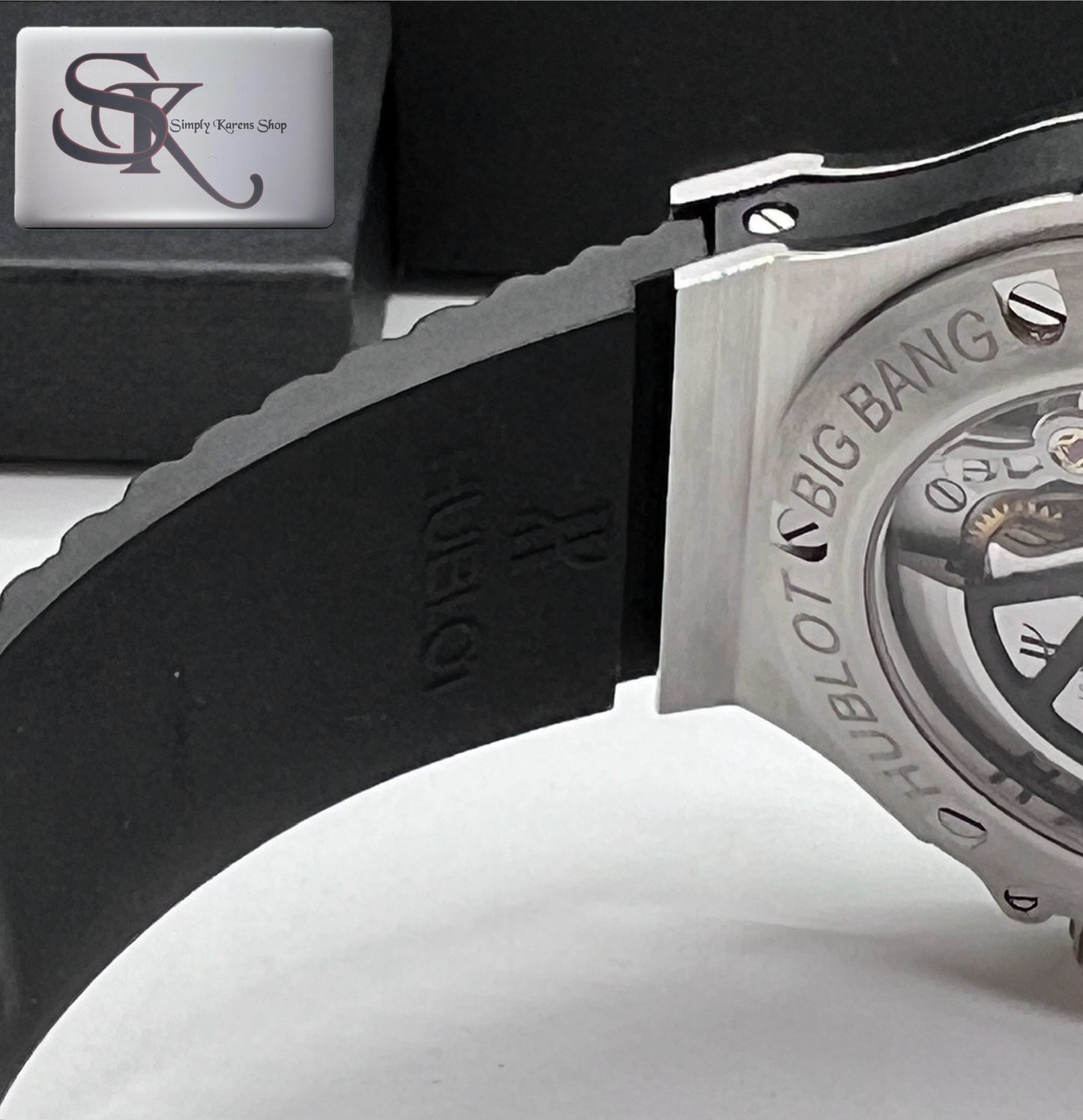 Hublot Bigbang AT 48mm SS/black Rubber 20cm complete π΅πP378,400π΅π
