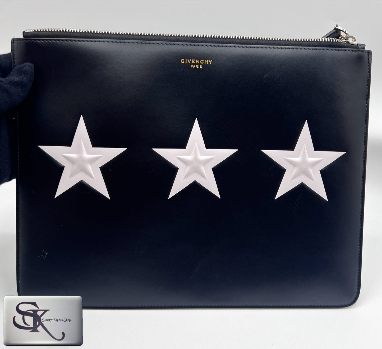 Givenchy Leather Clutch Bag size 30 cm x 24cm π΅πP11200π
